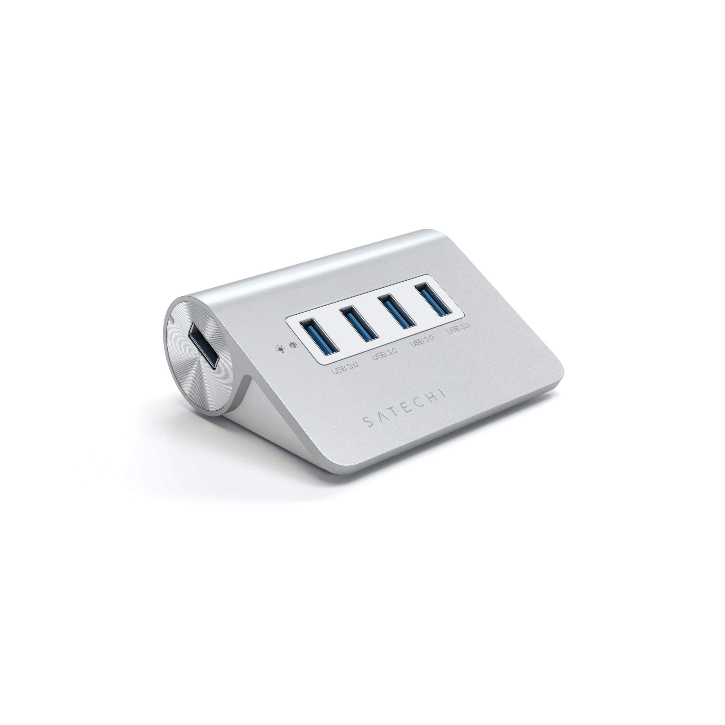 Aluminum 4 Port USB 3.0 Hub V.2 USB Hubs Satechi 