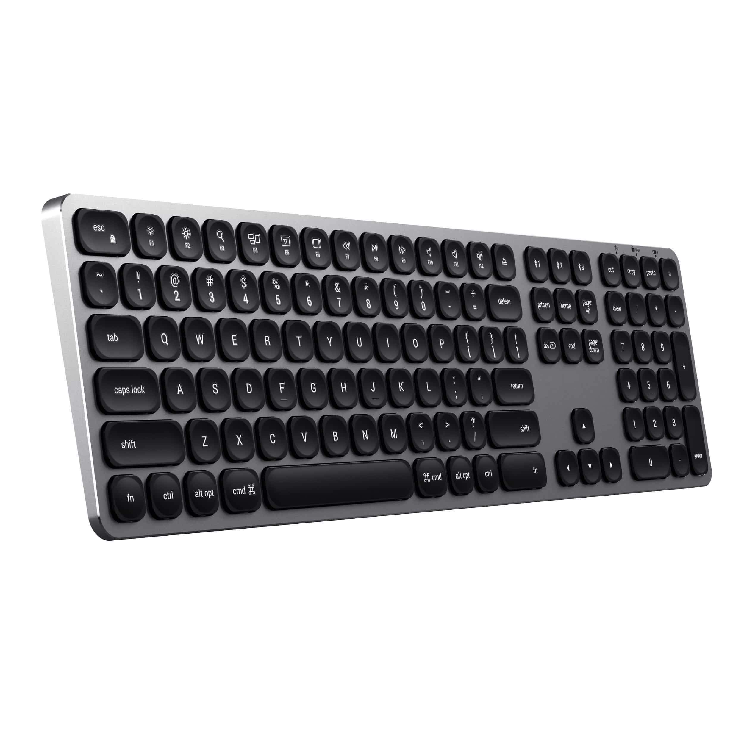 Aluminum Bluetooth Keyboard Keyboards Satechi Space Gray