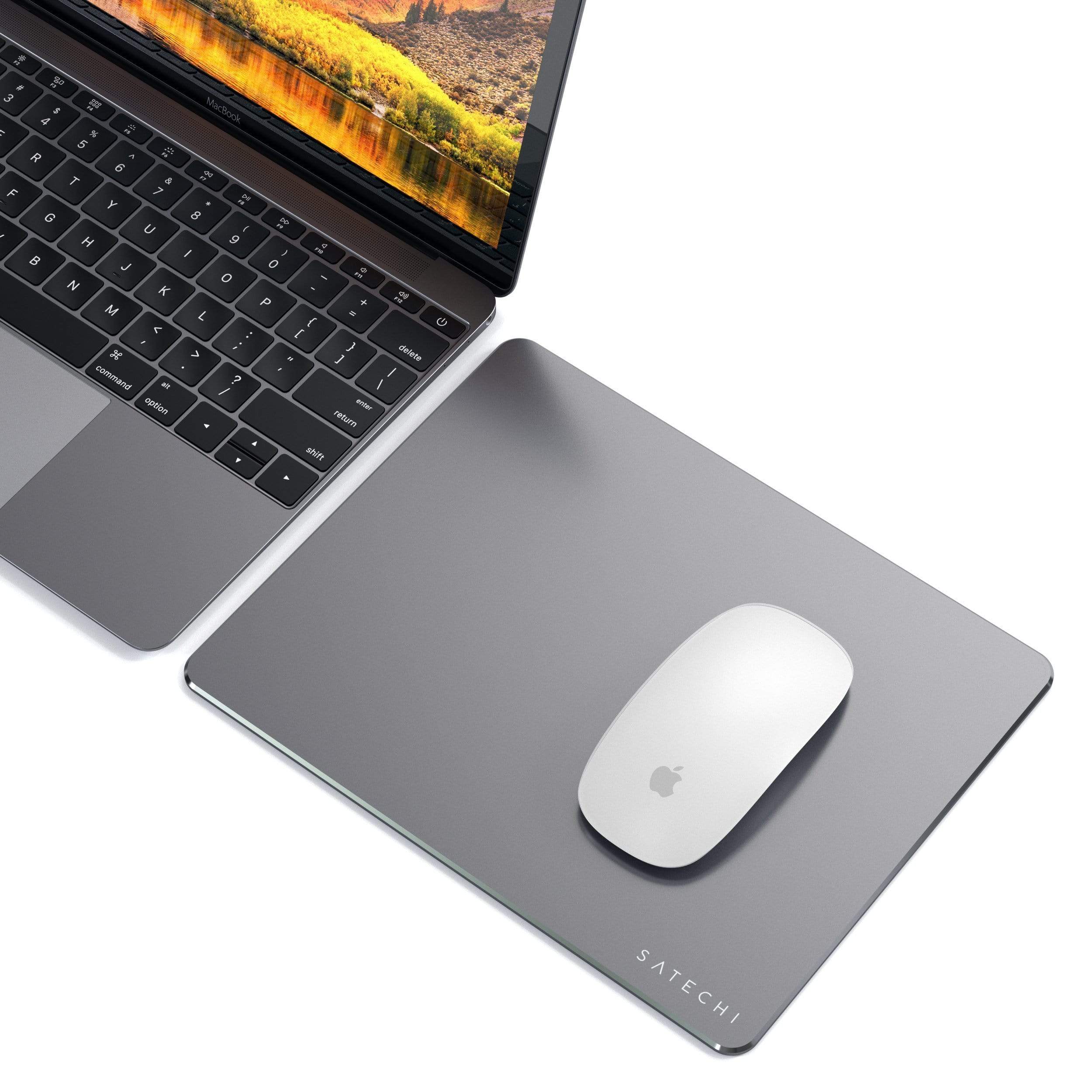 Aluminum Mouse Pad Mice Satechi Space Gray