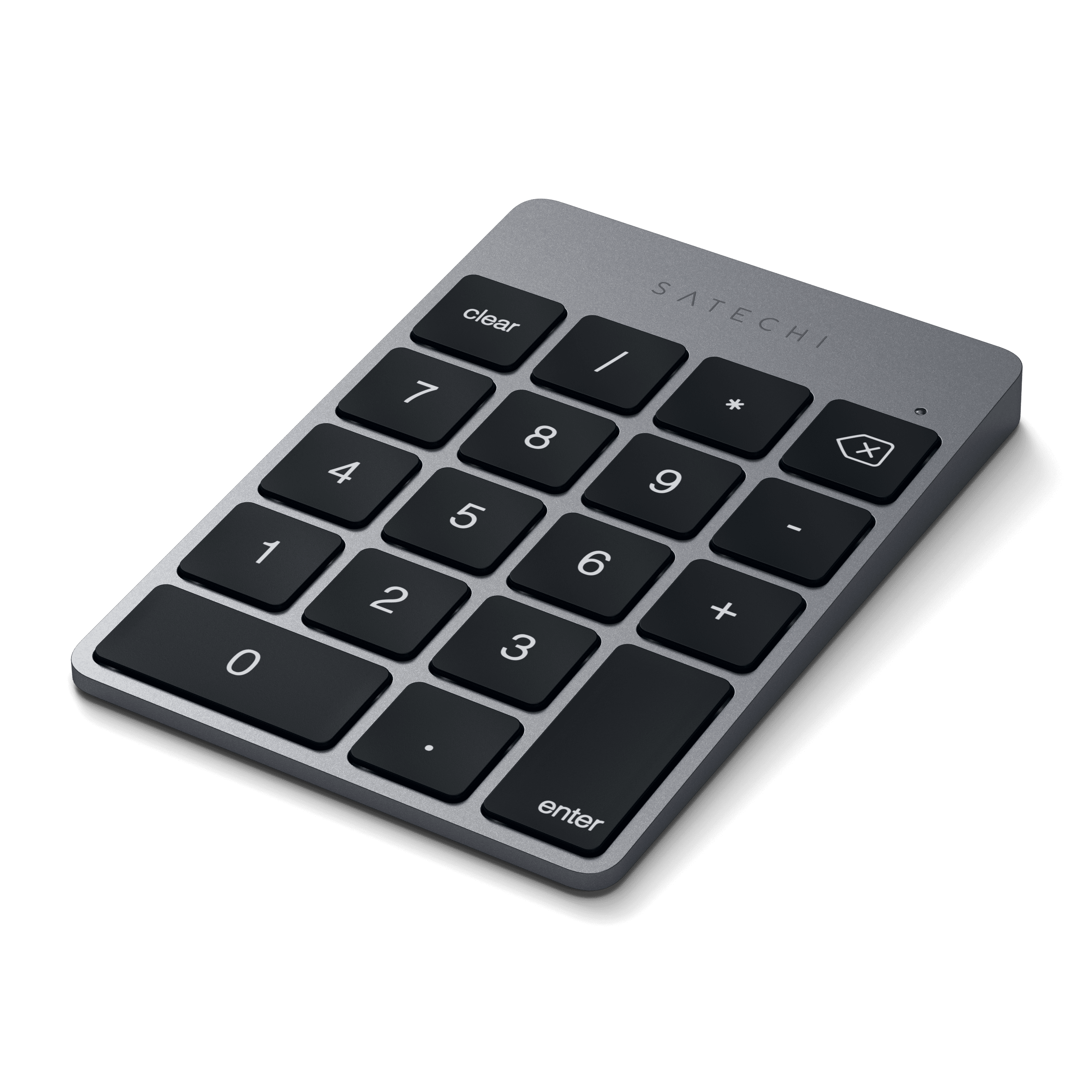 Aluminum Slim Rechargeable Bluetooth Keypad Keypads Satechi Space Gray