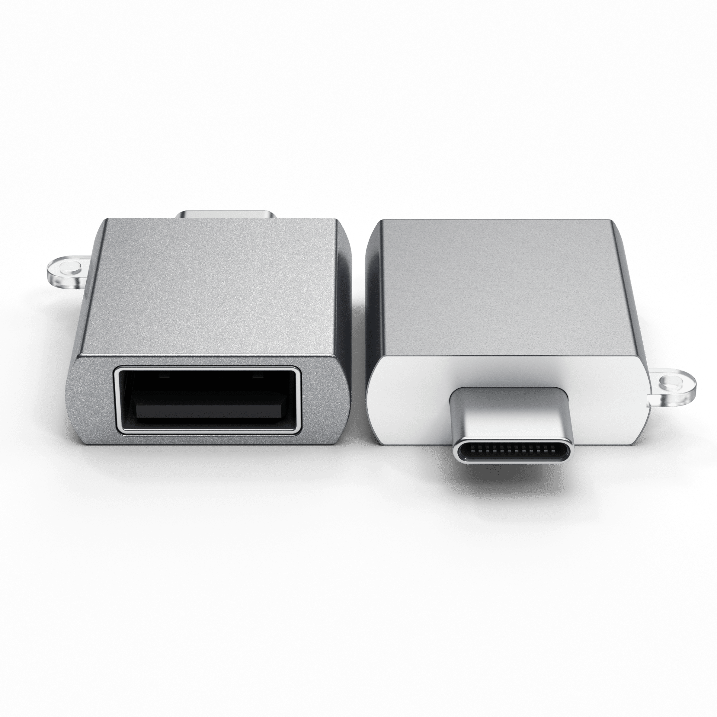 Adaptador USB-A a USB-C Gris espacial de Satechi