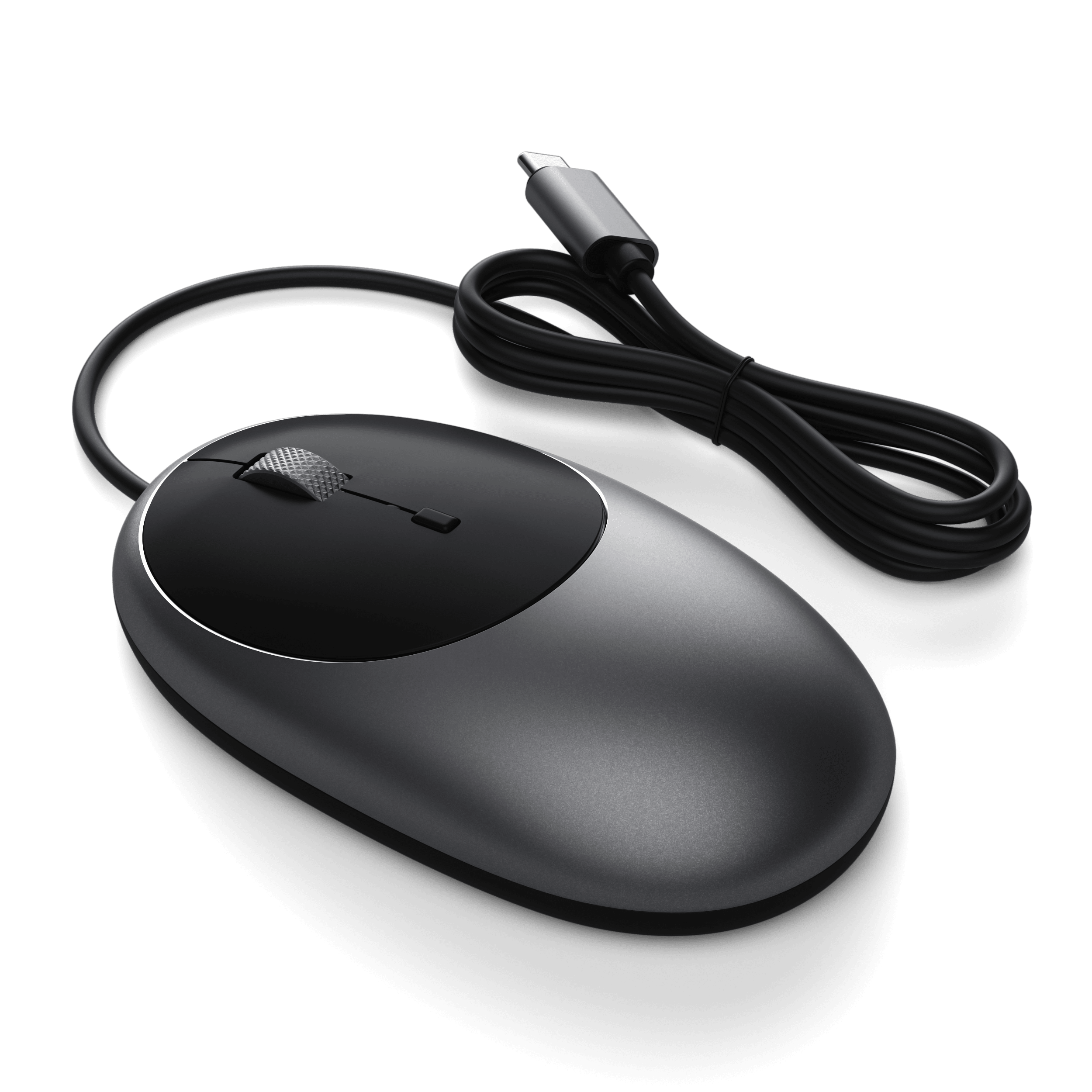 FIRSTMEMORY - Ratón USB C tipo C ergonómico con cable, mouse RGB para  juegos, ratones ópticos con DPI ajustable 800/1600/2400/3200 compatible con