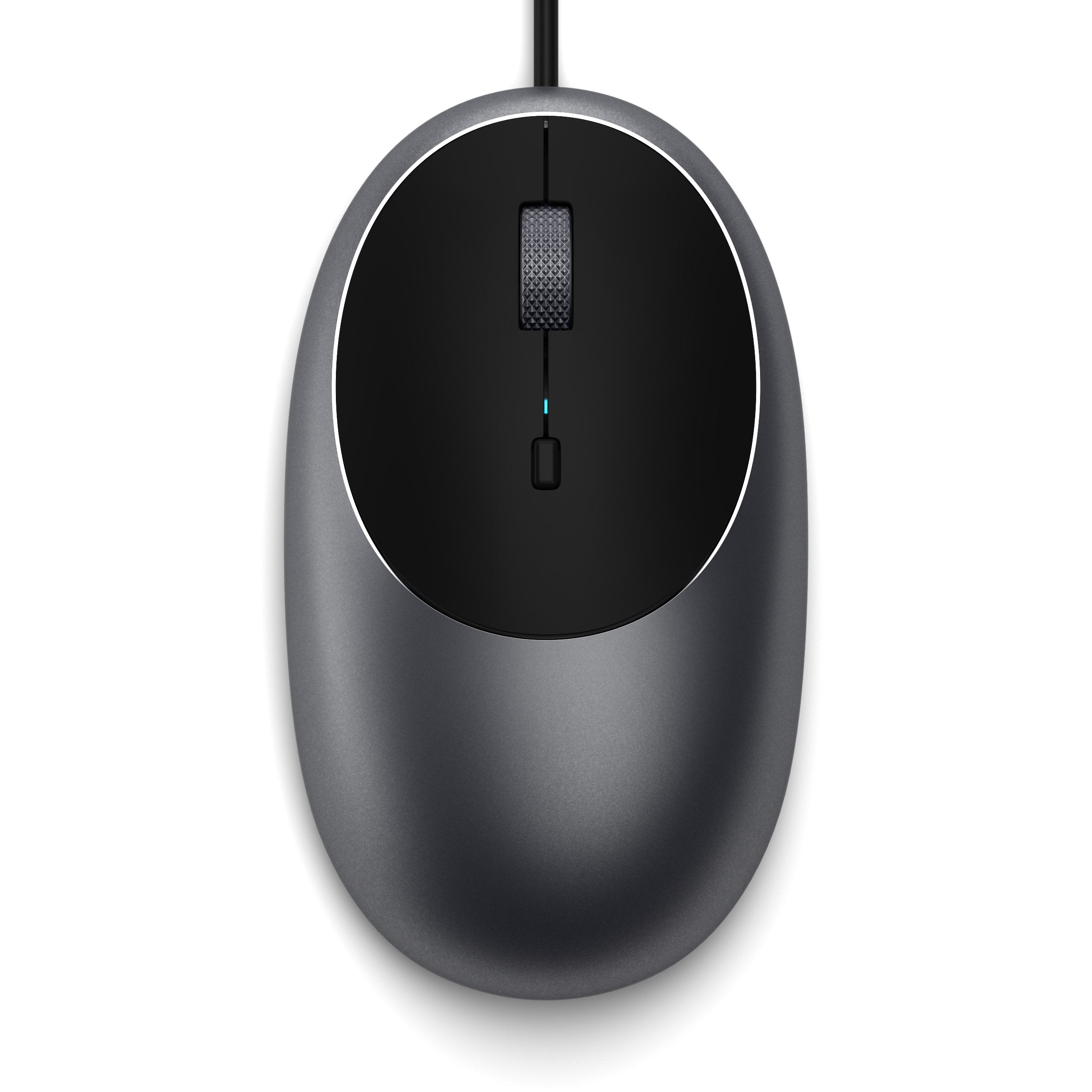 C1 USB-C Wired Mouse Mice Satechi Space Gray 