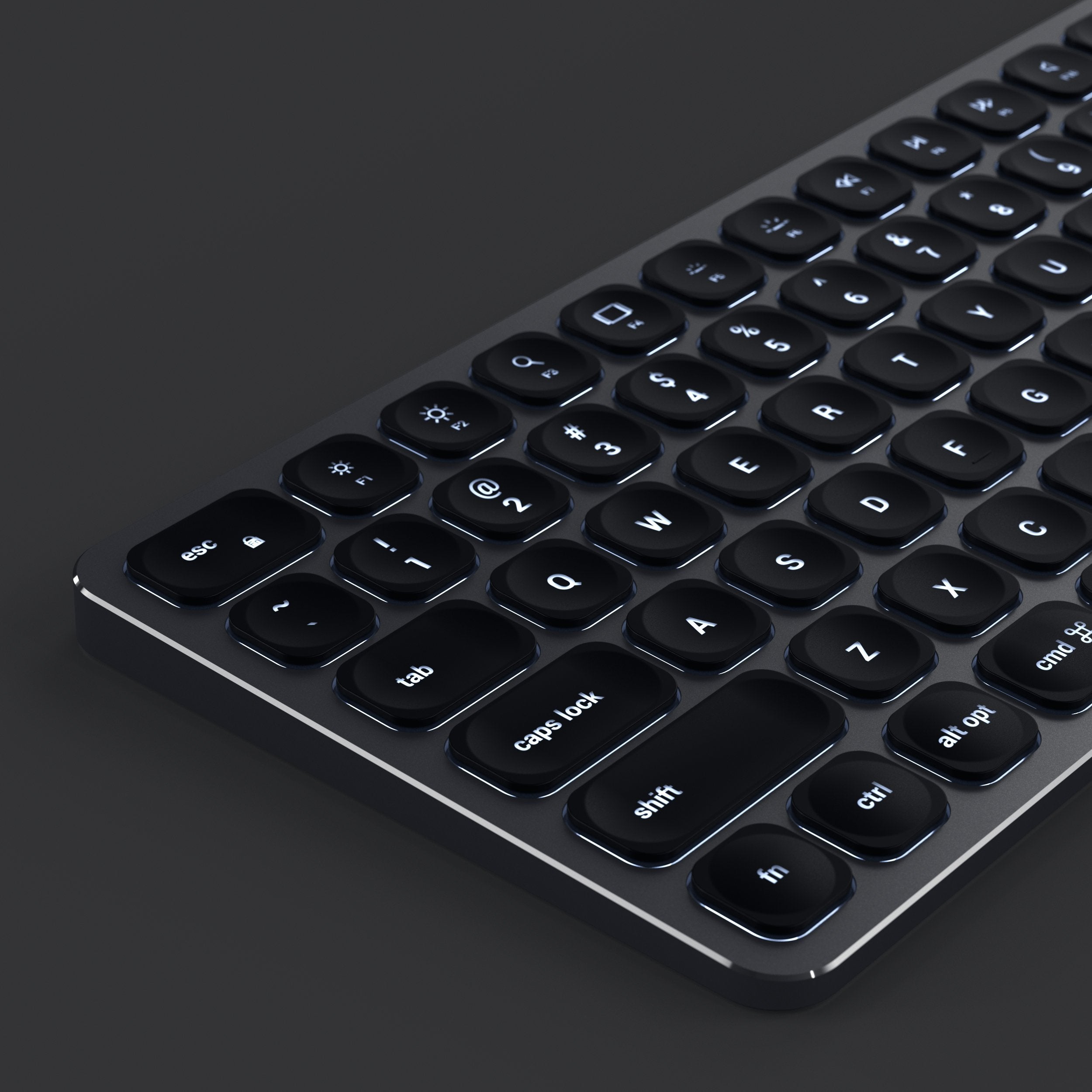 Compact Backlit Bluetooth Keyboard Keyboards Satechi 