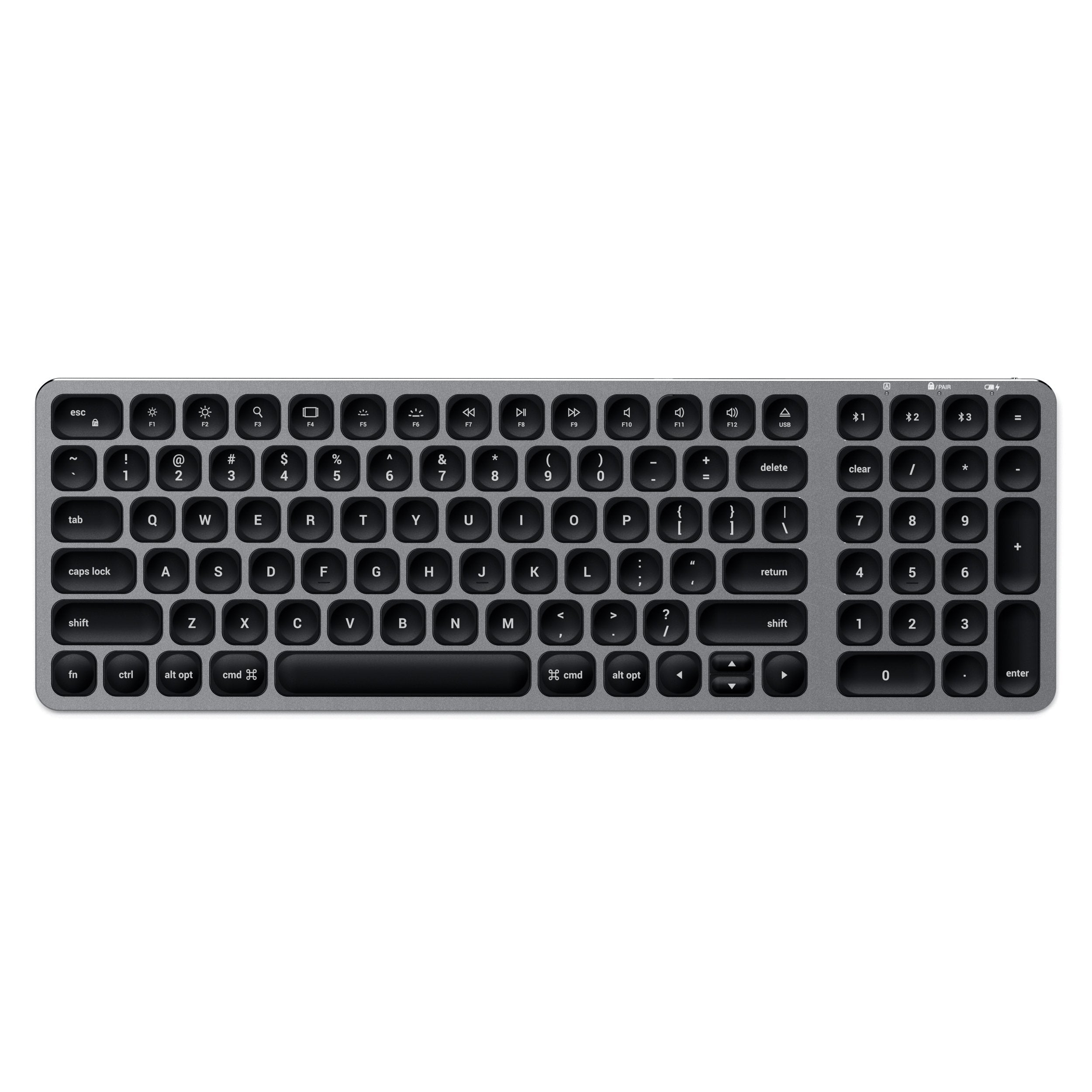 Compact Backlit Bluetooth Keyboard Keyboards Satechi 