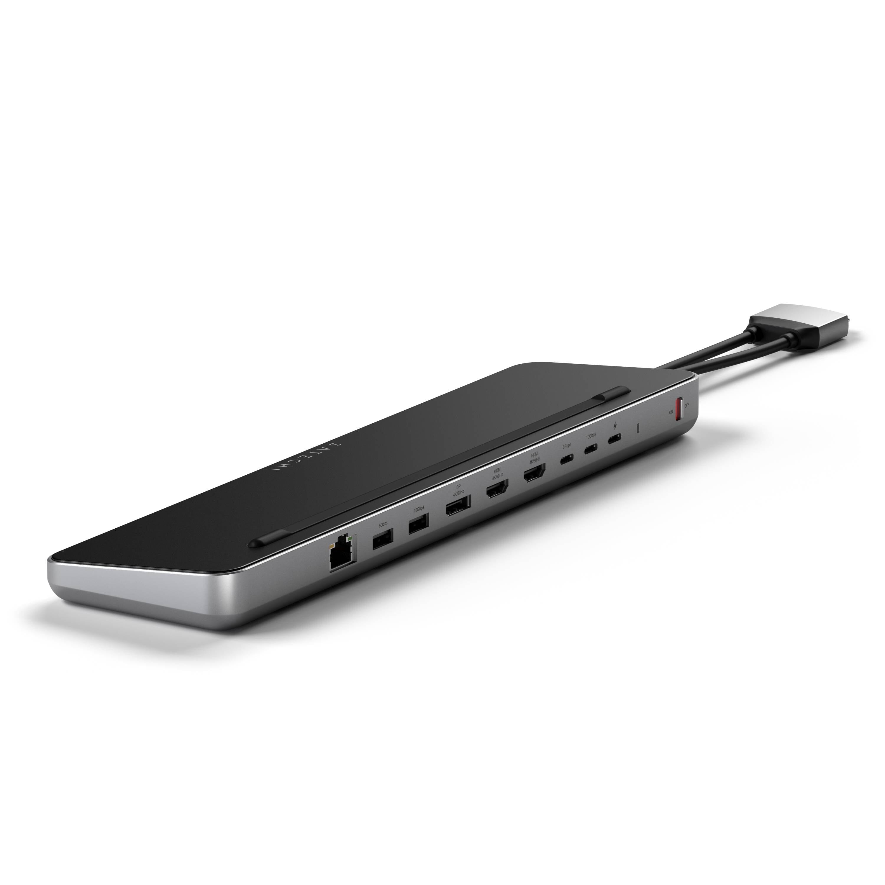 Satechi introduces a 9-port Dual Dock Stand for MacBooks