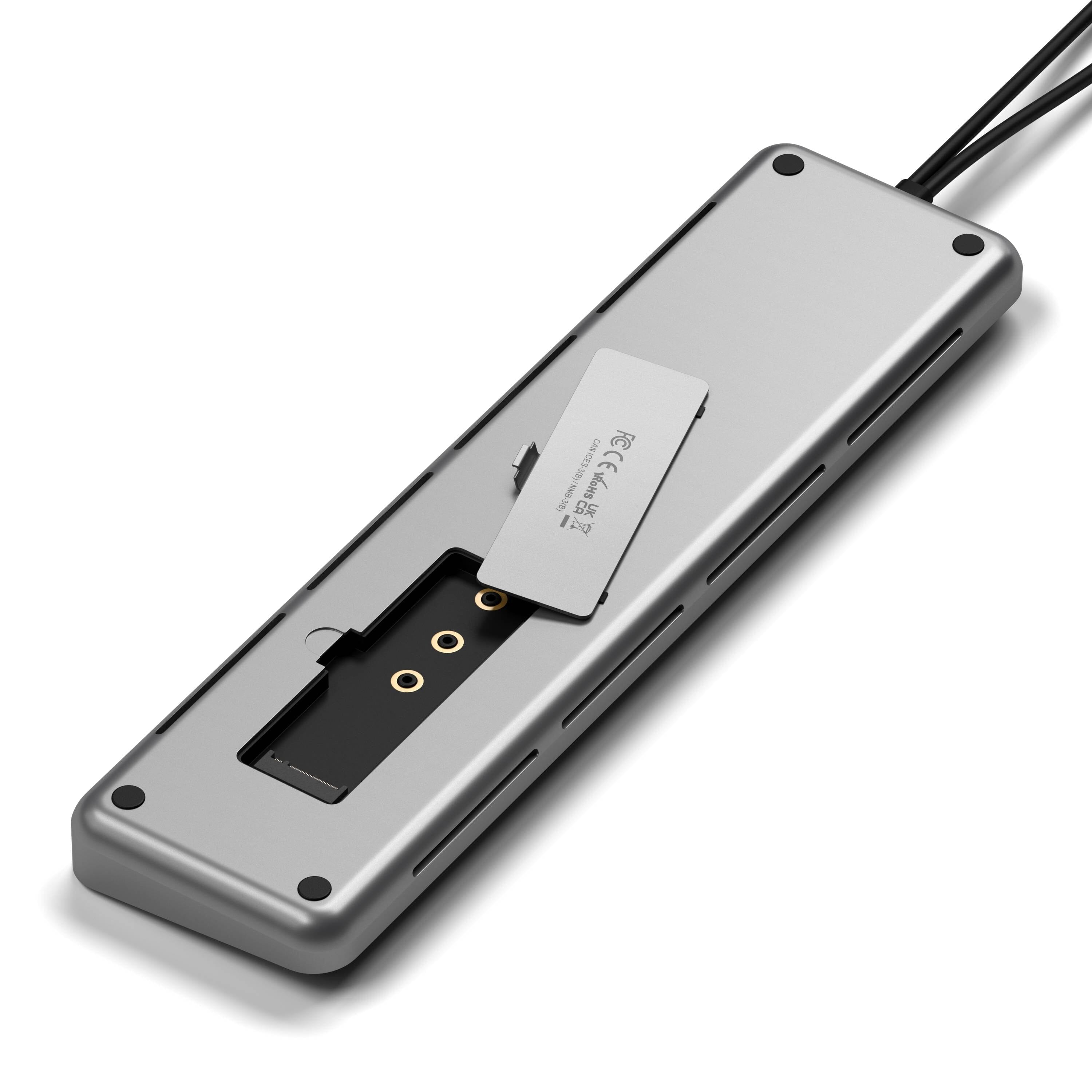 Satechi USB-C hub incorporates an M.2 SSD enclosure -  News