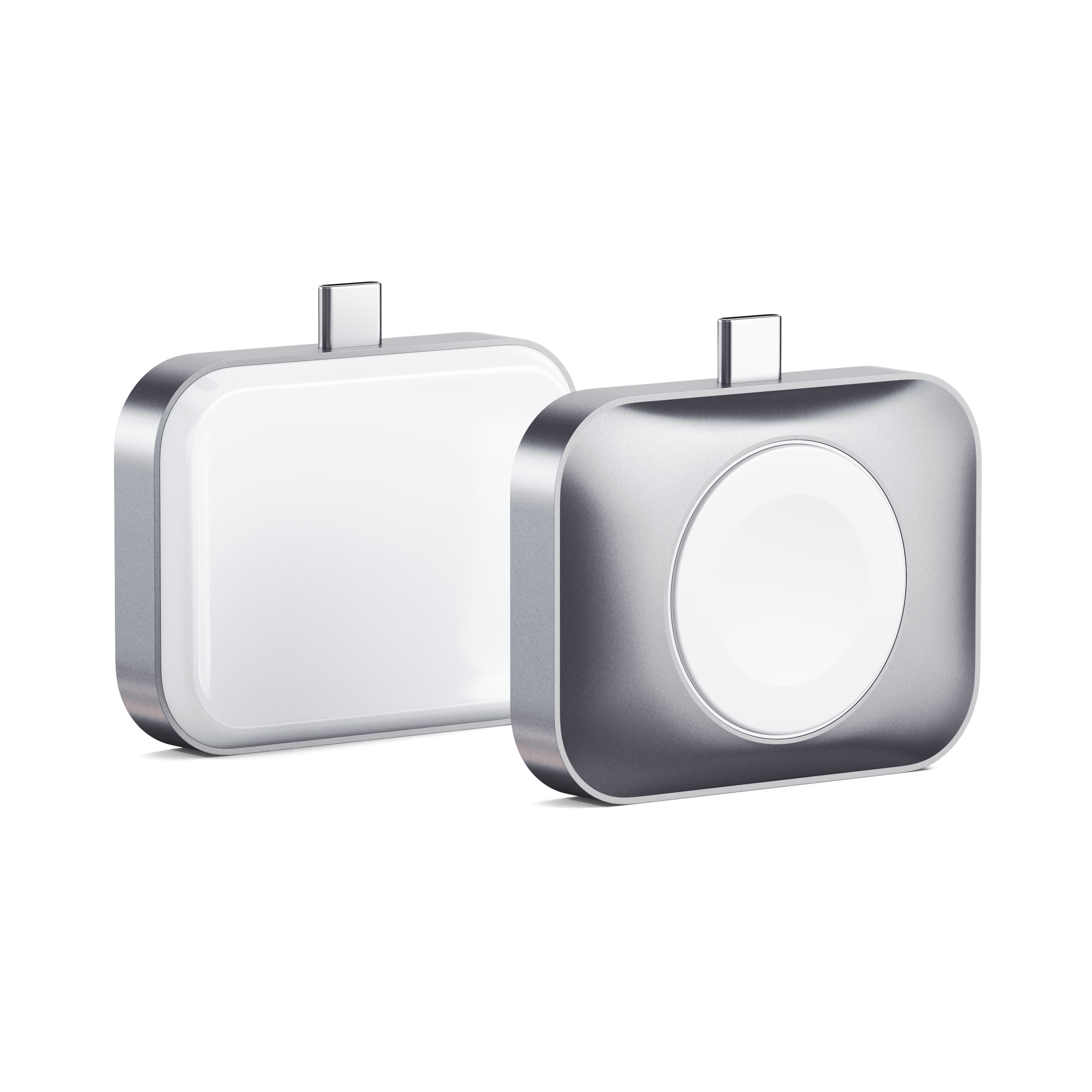 Sintech 2 in 1 Kabellose Induktive Ladestation, Wireless Charger Kompatibel  mit iPhone 12/13 und AirPods, Duales 15W magnetisches Ladegeräte mit  LED-Ring und Schnellladekabel Induktions-Ladegerät