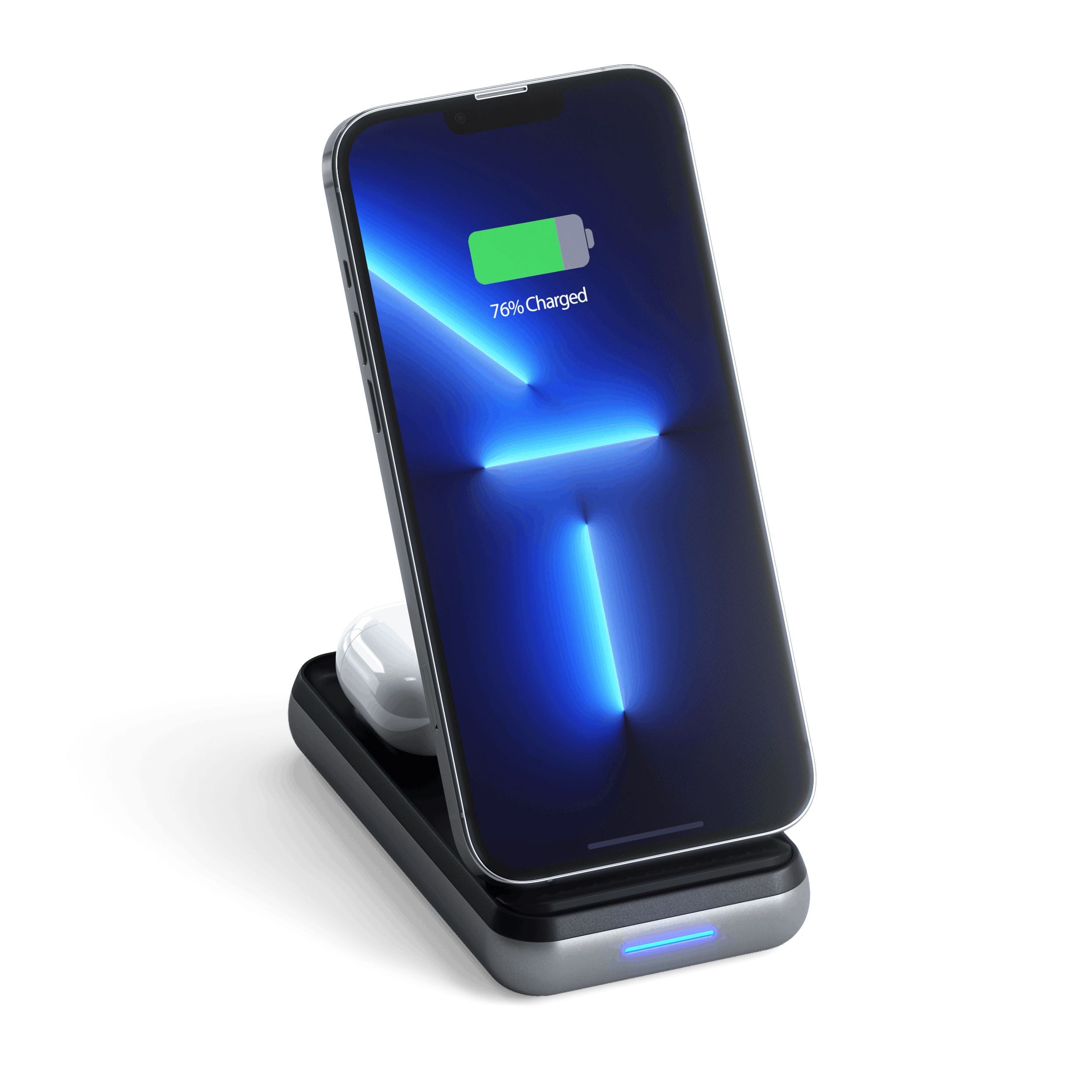 Duo Wireless Charger Power Stand Charging Stations ## Wireless Chargers Satechi 