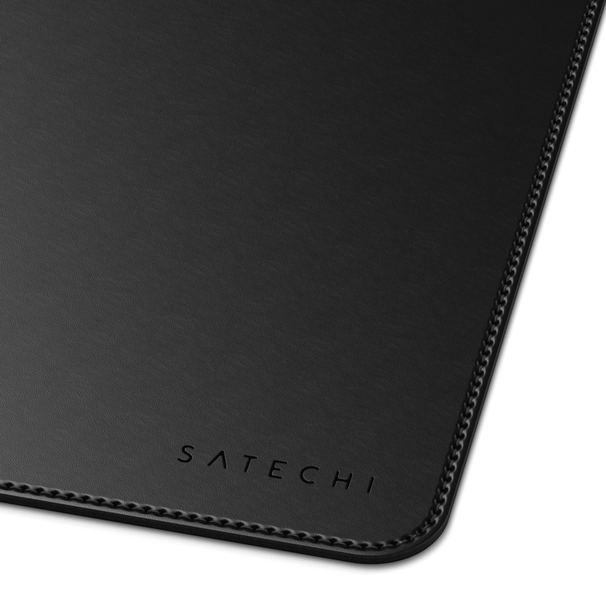 SATECHI Eco Leather Deskmate - Noir - Tapis de souris - Garantie 3