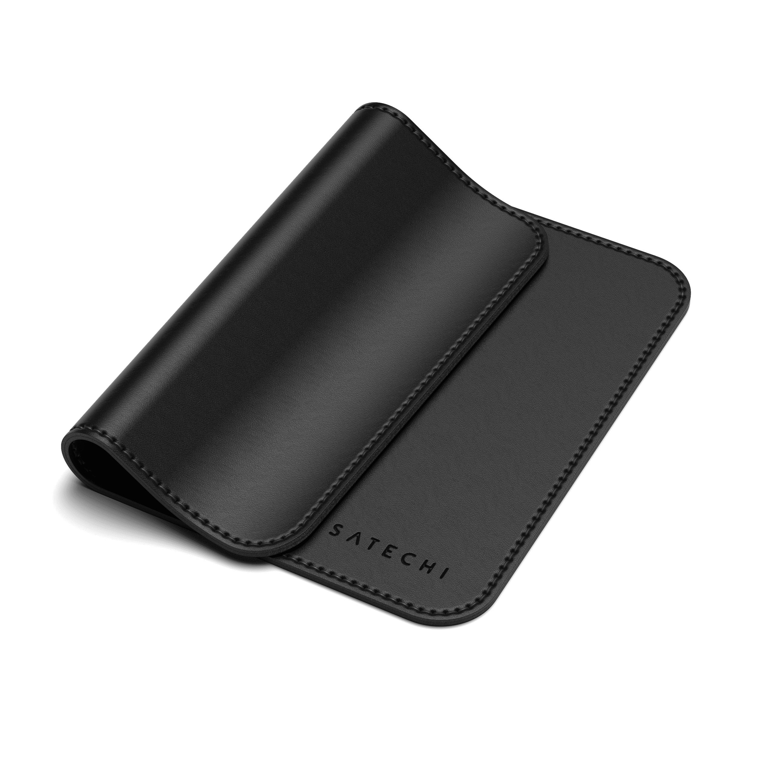 SATECHI Eco Leather Deskmate - Noir - Tapis de souris - Garantie 3
