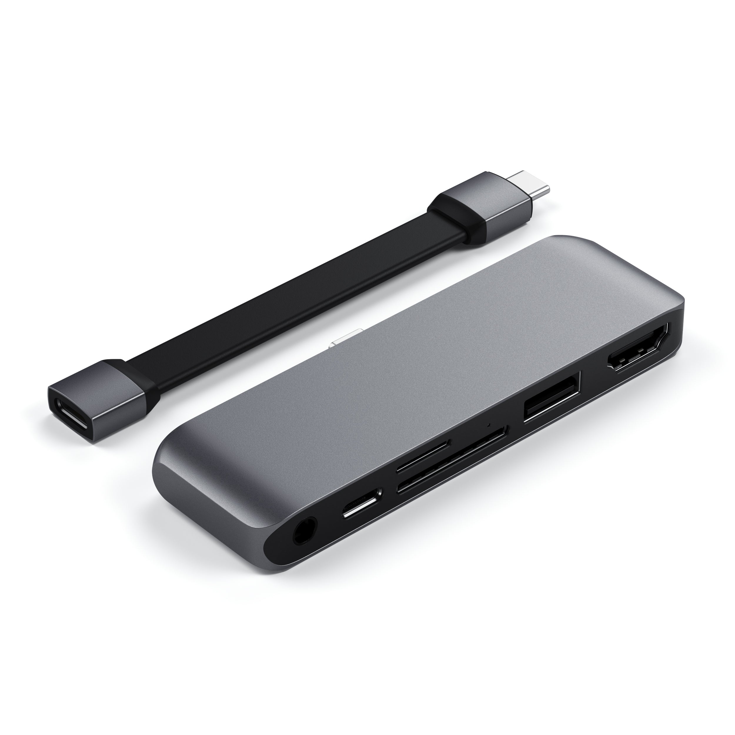 Satechi Hub USB-C vers USB 3.0 / Carte SD / USB-C - Or