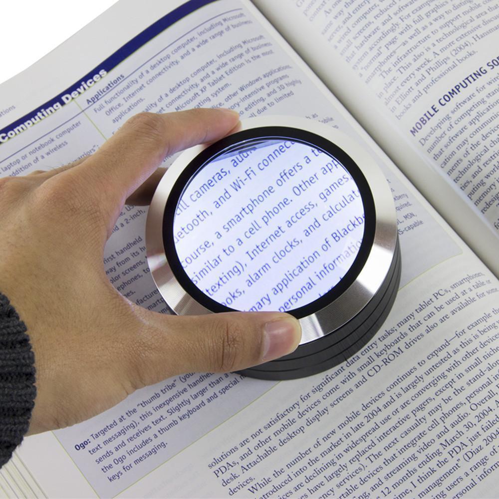 ReadMate LED Desktop Magnifier Desktop Satechi Black