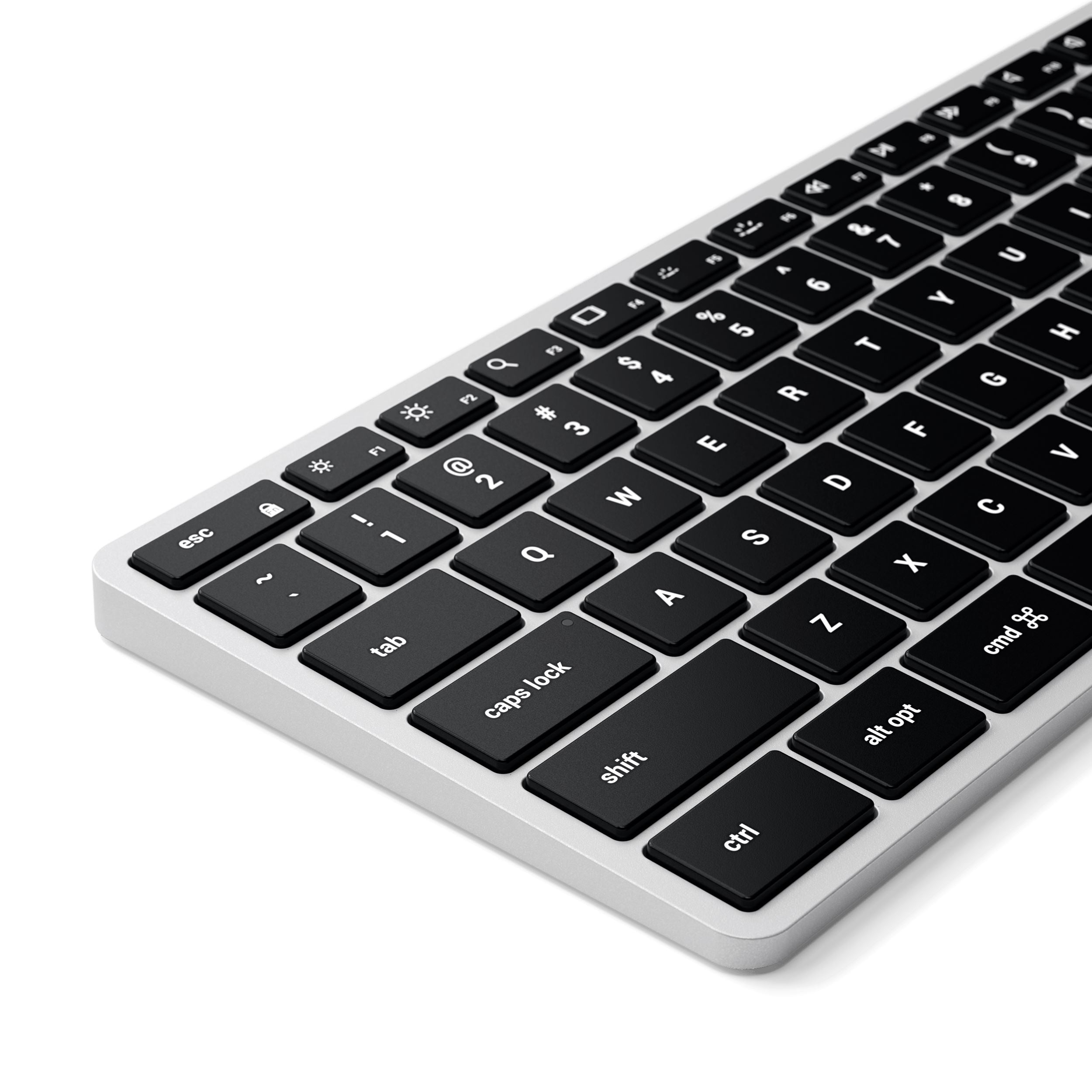 Slim X3 Bluetooth Backlit Keyboard Keyboards Satechi Silver