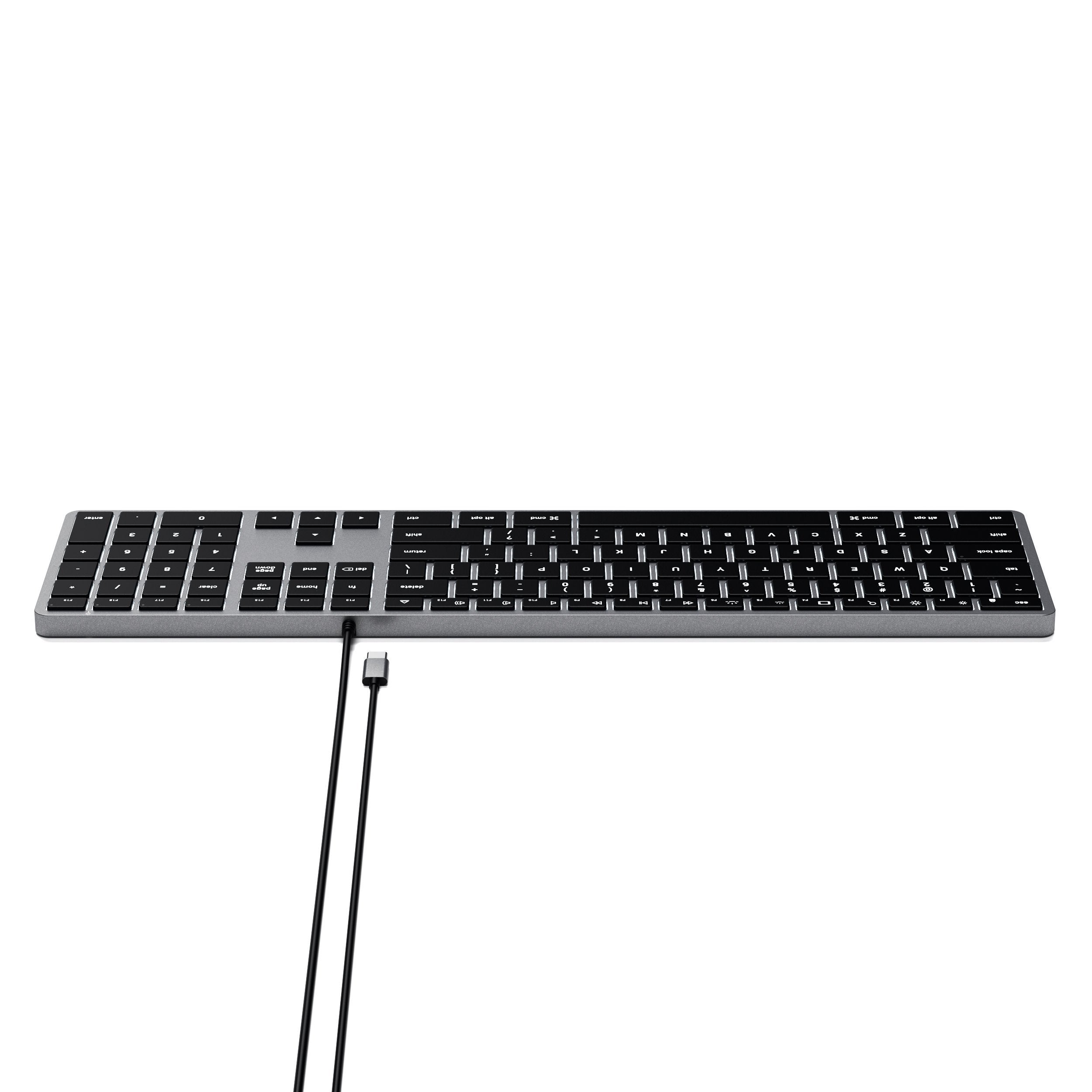 Slim X3 Wired Backlit Keyboard Keyboards Satechi 