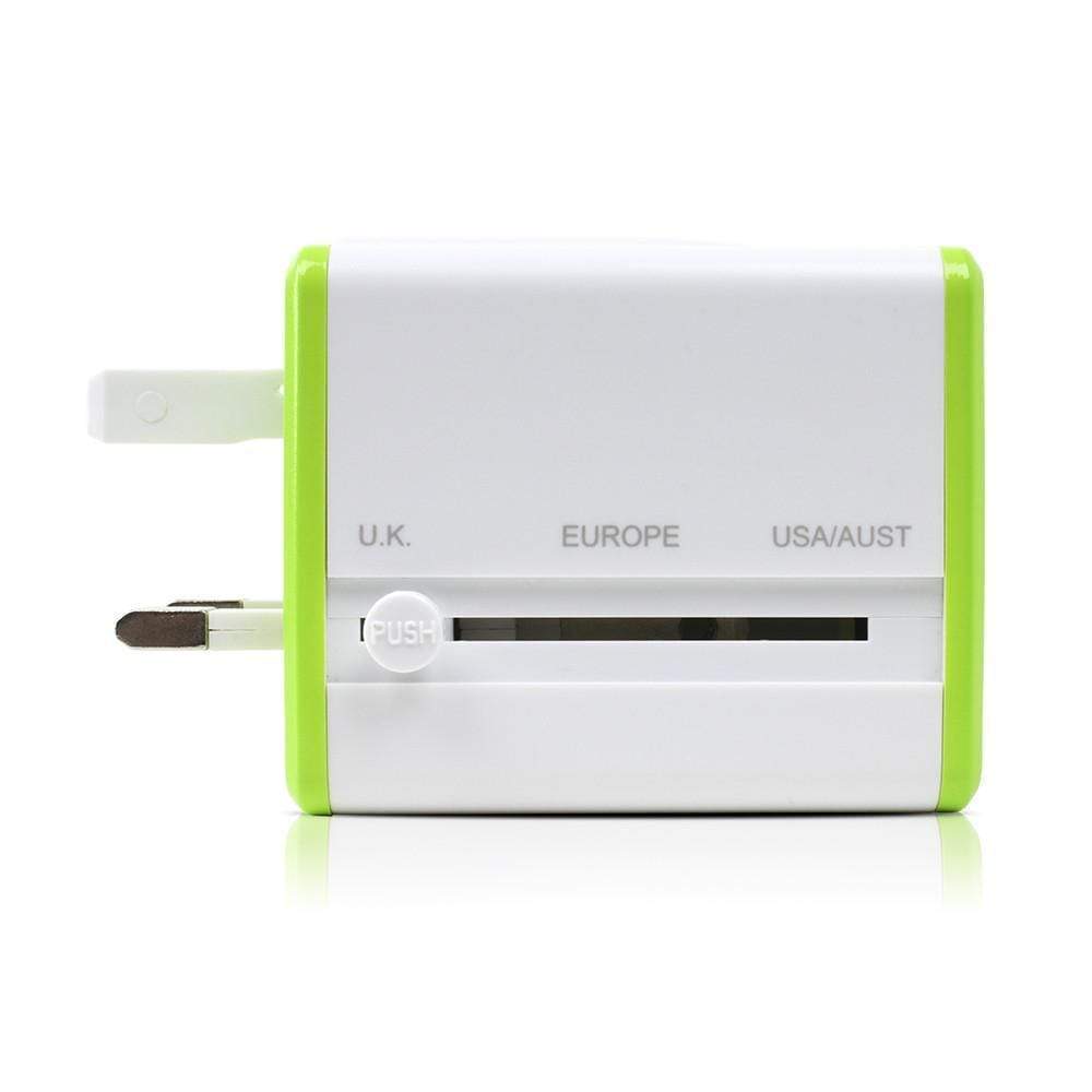 travel smart converter adapter set with usb port