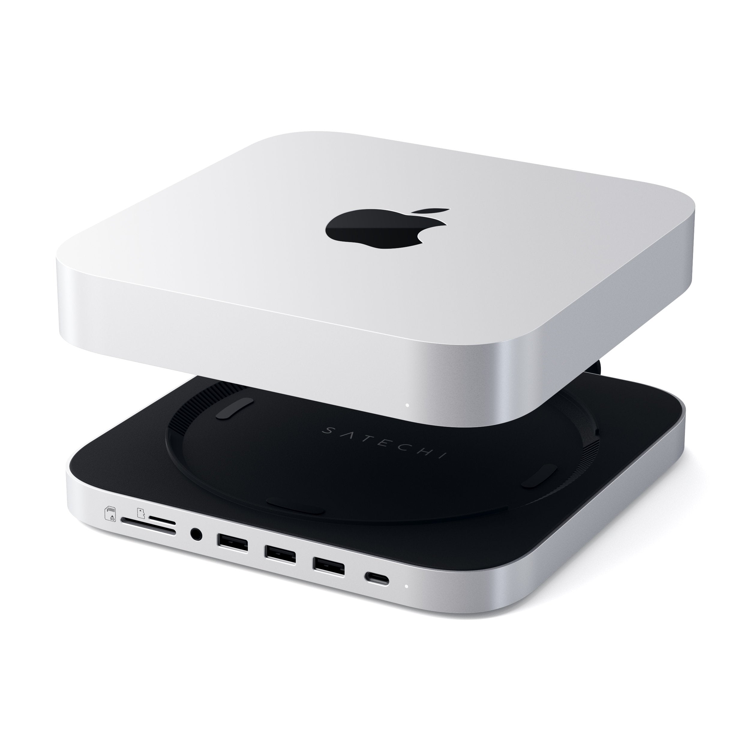 Newell Hub USB-C stand with SATA SSD Adapter for Mac Mini - Newell