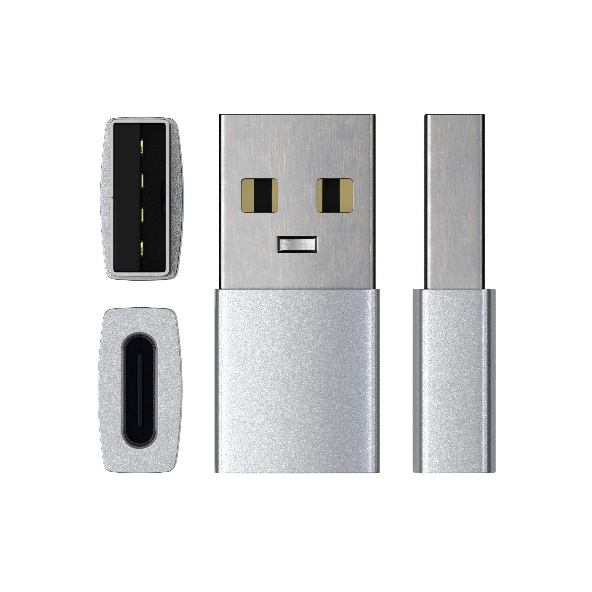 USB C Adapter, Type C to USB Adaptor, USB C Dongle, Aluminum