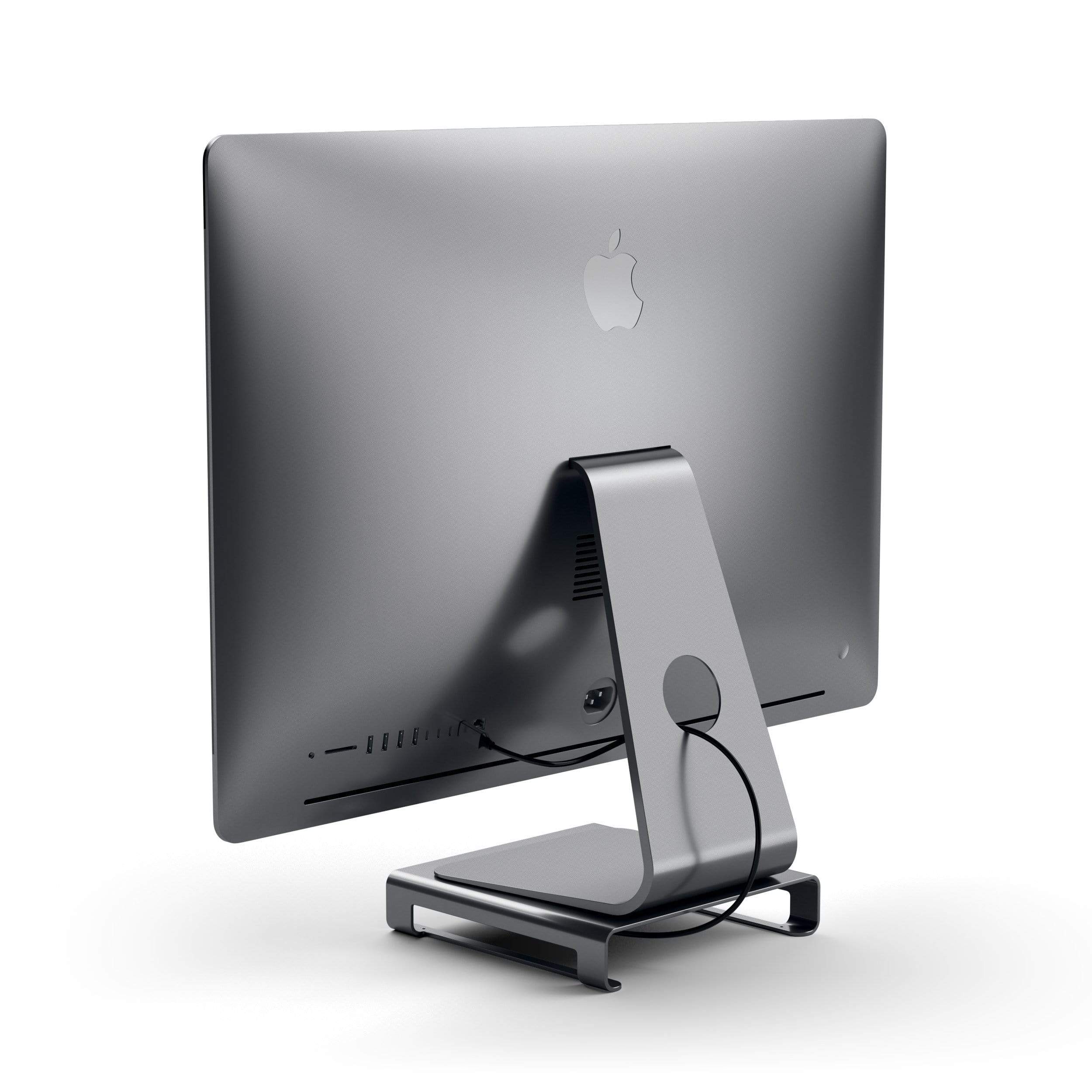 Type-C Aluminum Monitor Stand Hub for iMac USB-C Satechi Space Gray