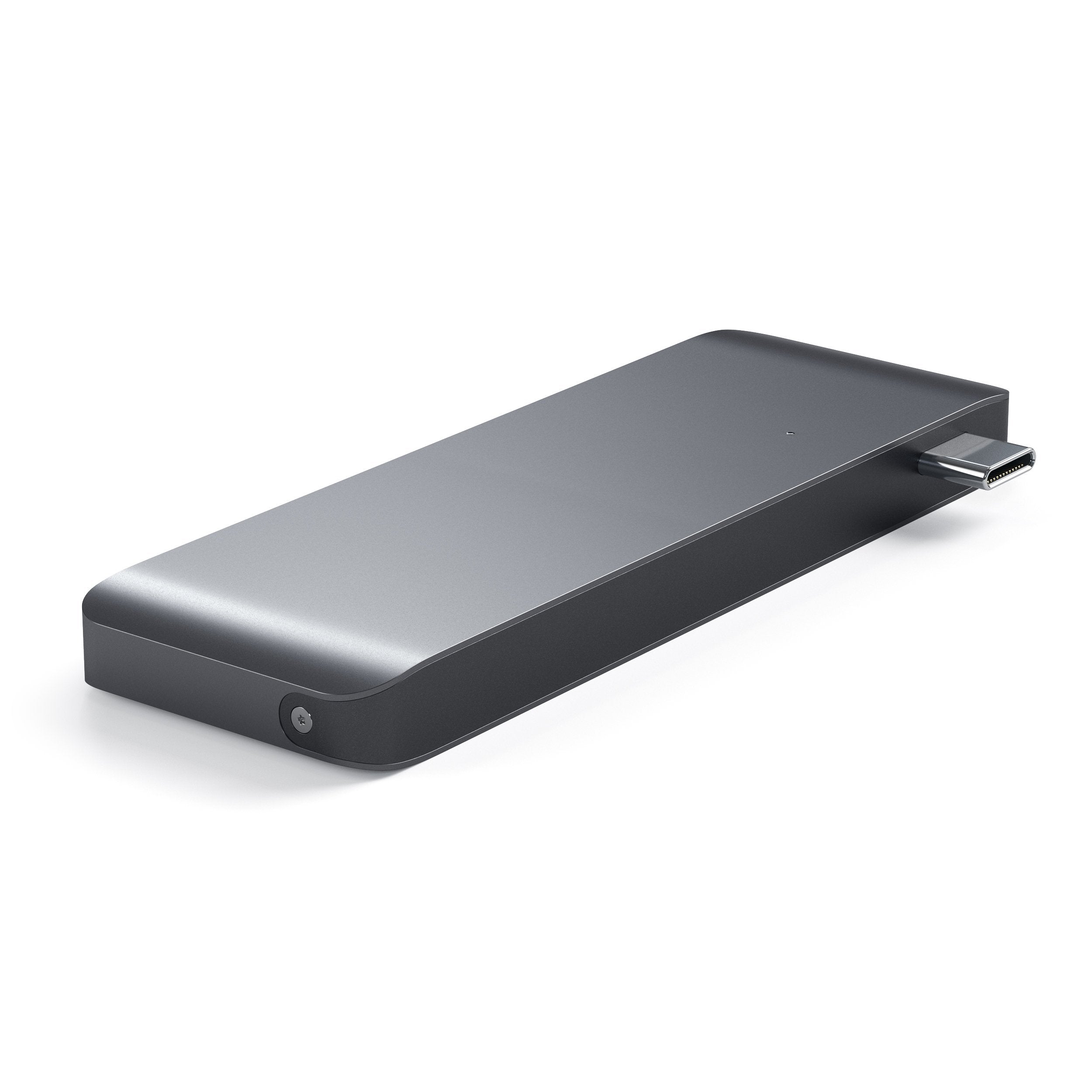 Type-C Pass-Through USB Hub Hubs Satechi Space Gray