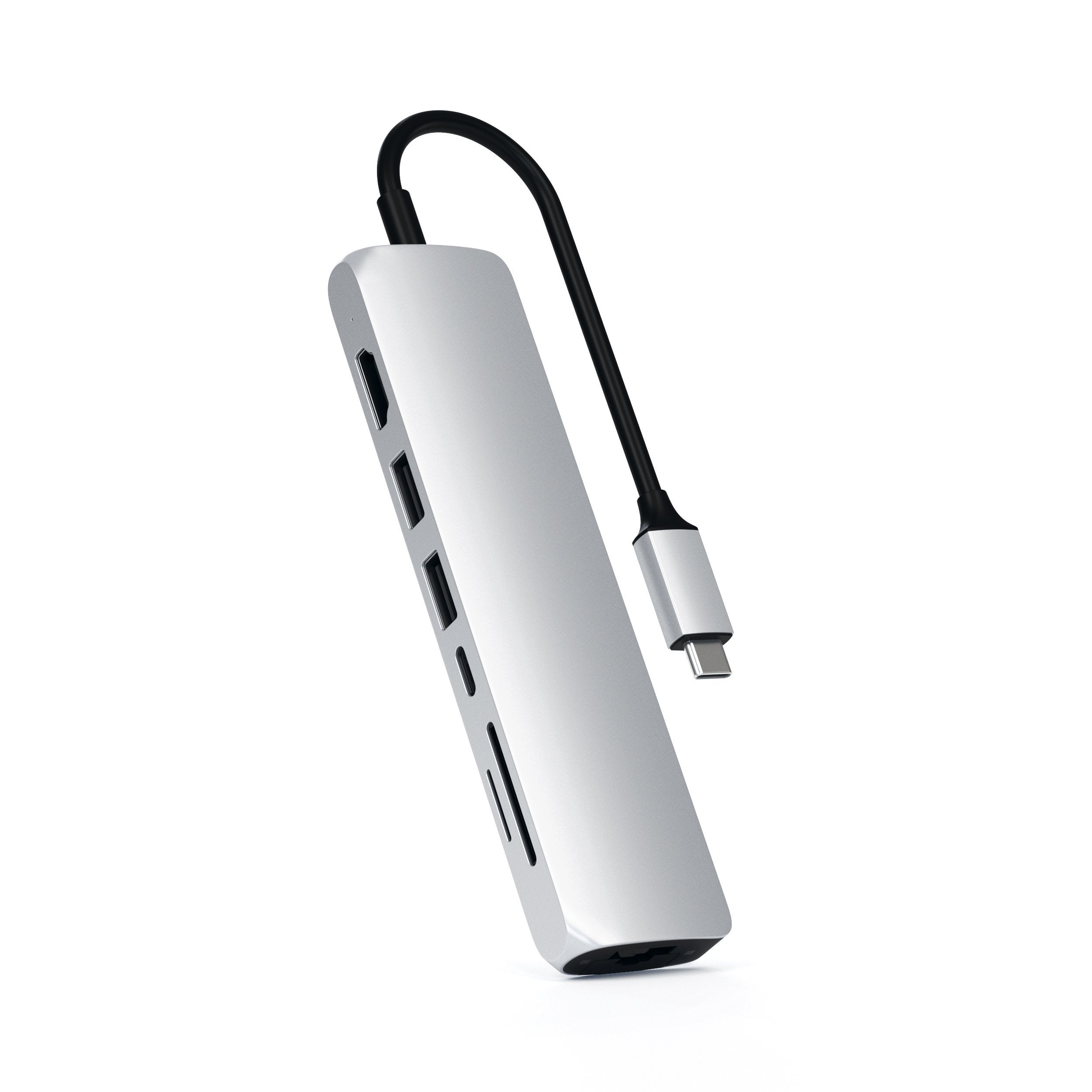 Satechi Hub USB-C Slim multiport 7-en-1 - Argent - Station d'accueil PC  portable - Garantie 3 ans LDLC