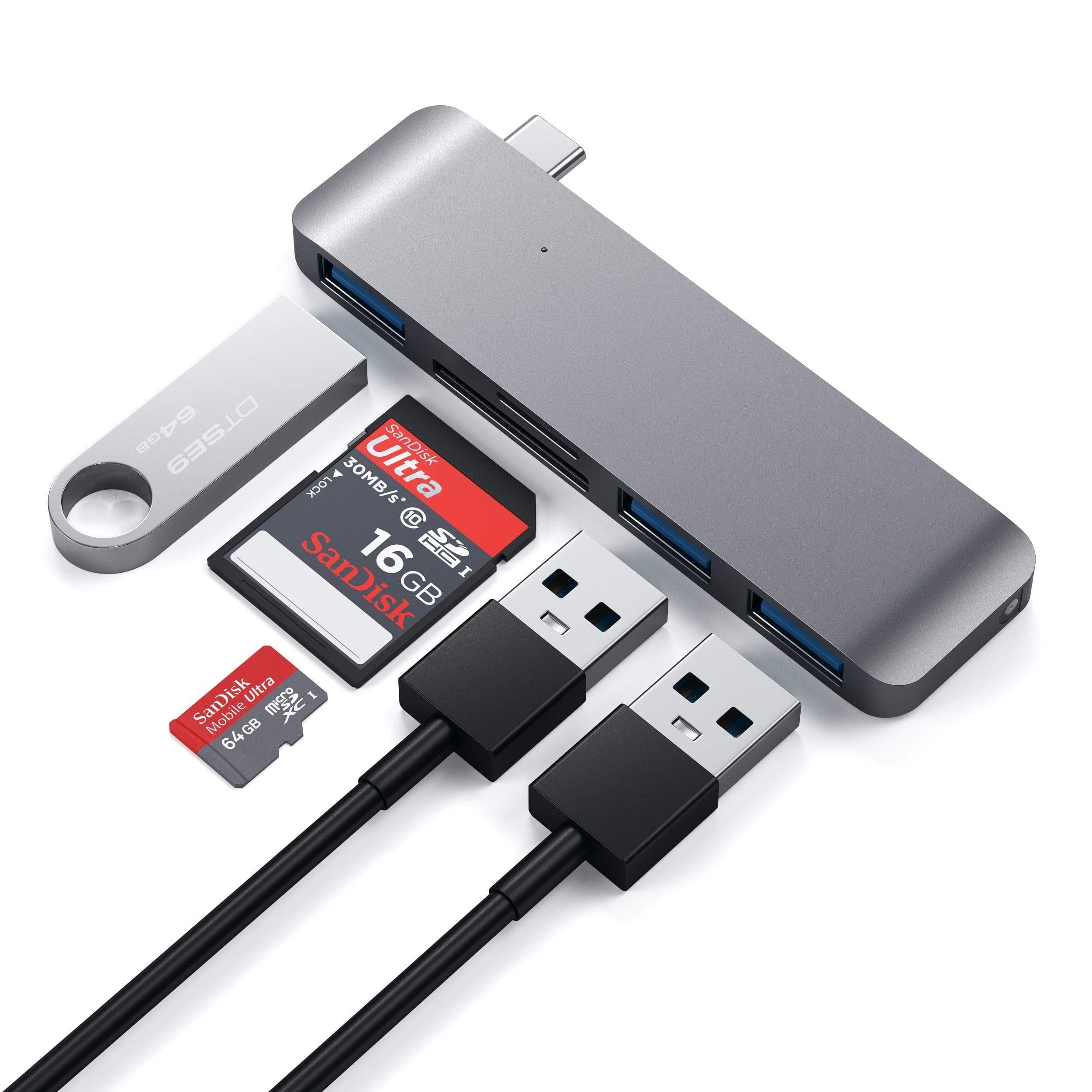 One Axess Type-C 4-Port USB3.0 Hub 