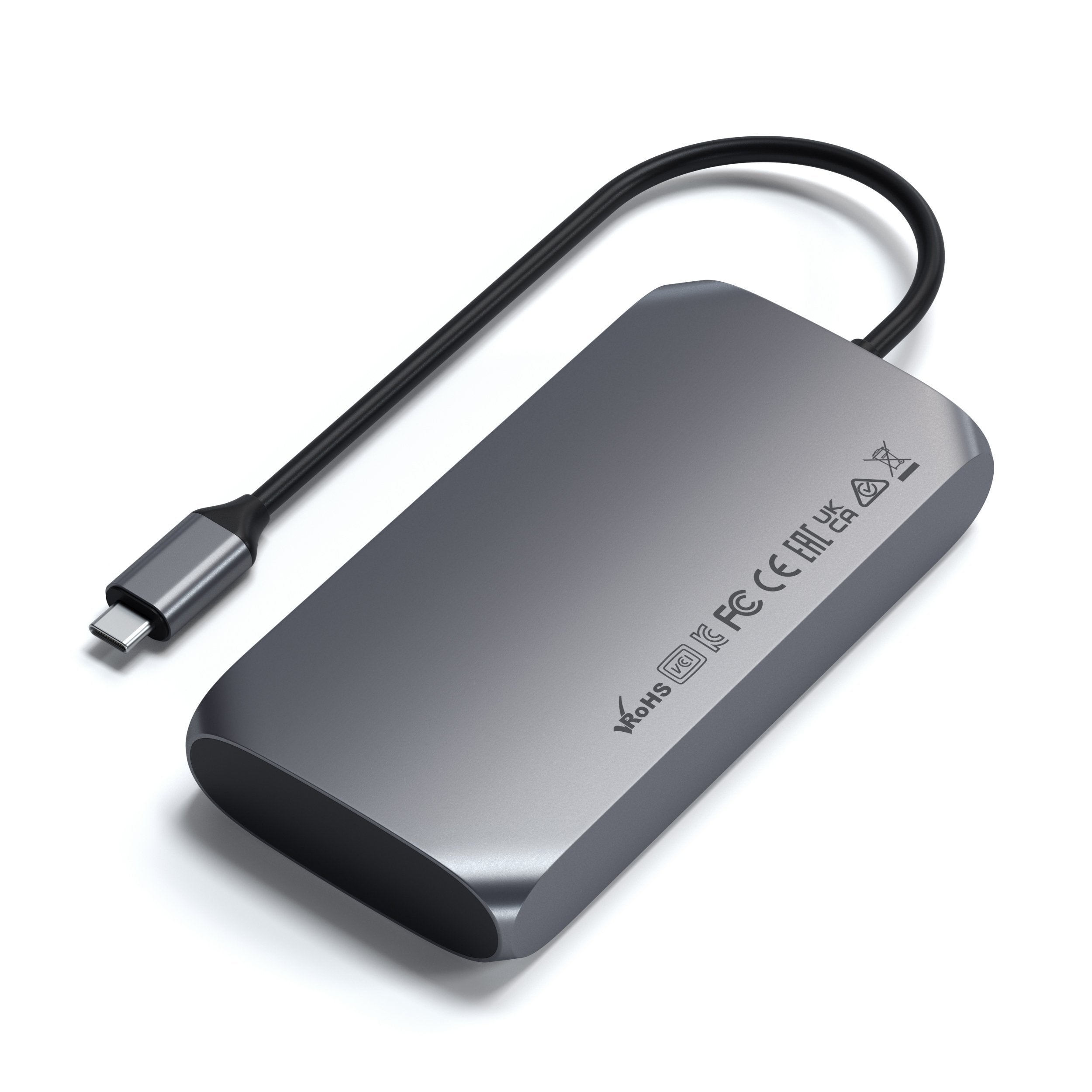 Adaptateur multimédia USB-C M1/M2 Space Gray