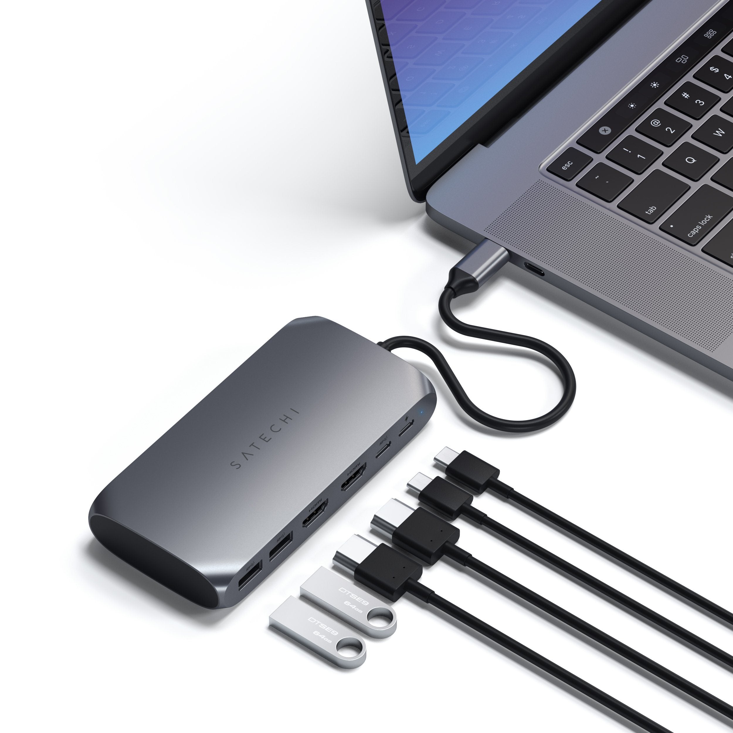 USB-C Multimedia Adapter M1 Hubs ## Adapters Satechi 