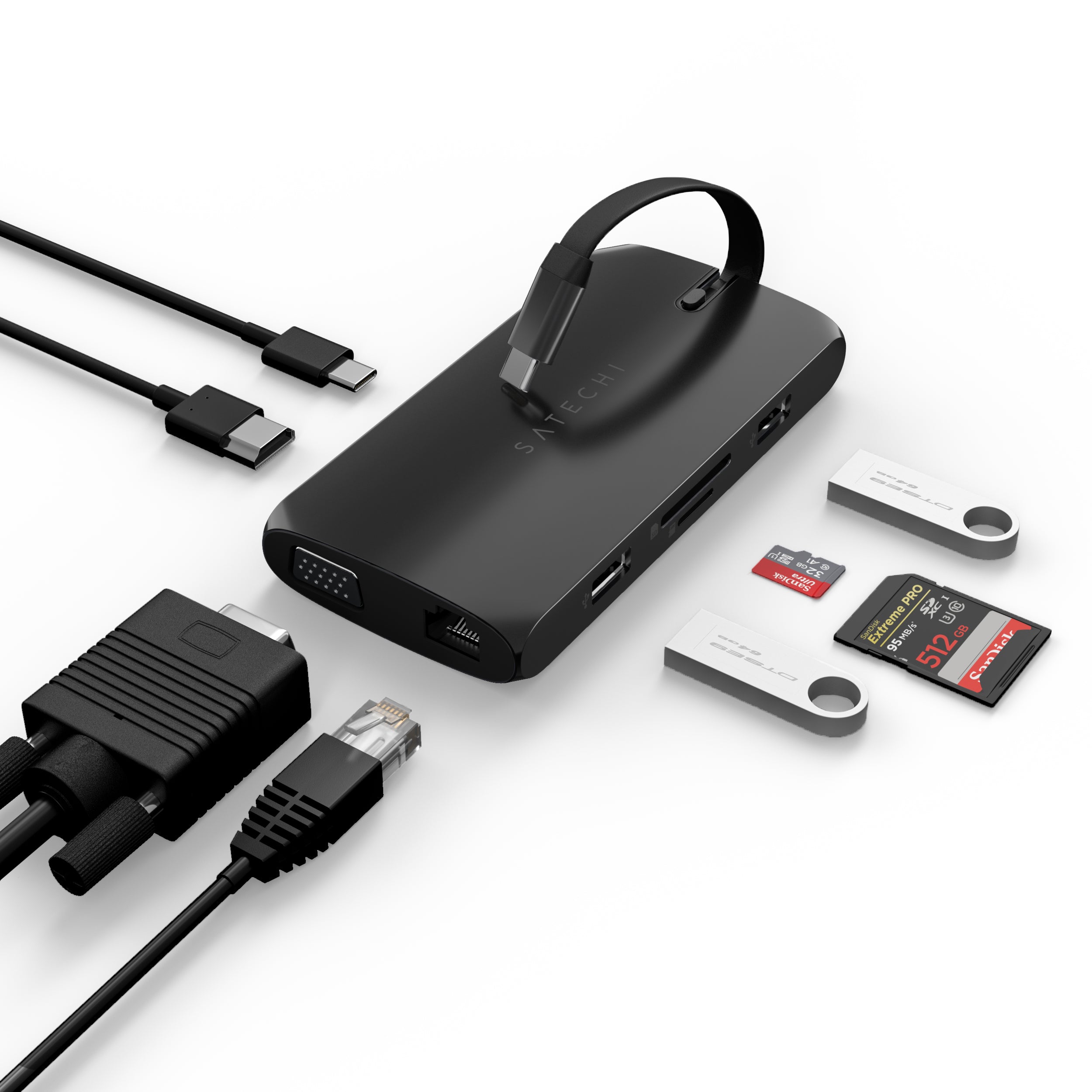 Multiport USB-C On the Go Satechi