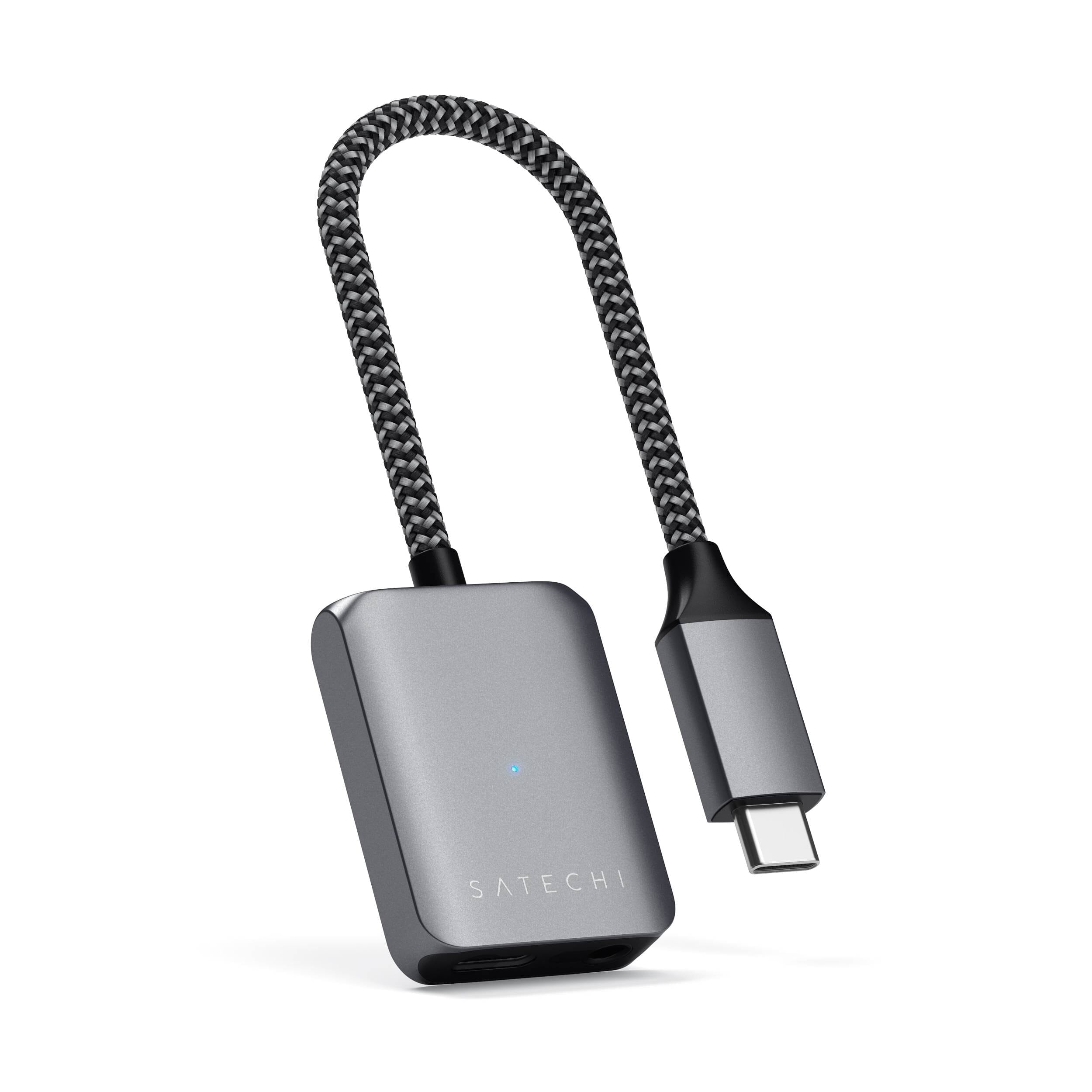 Adaptateur Audio et Charge USB C vers Jack et USB C