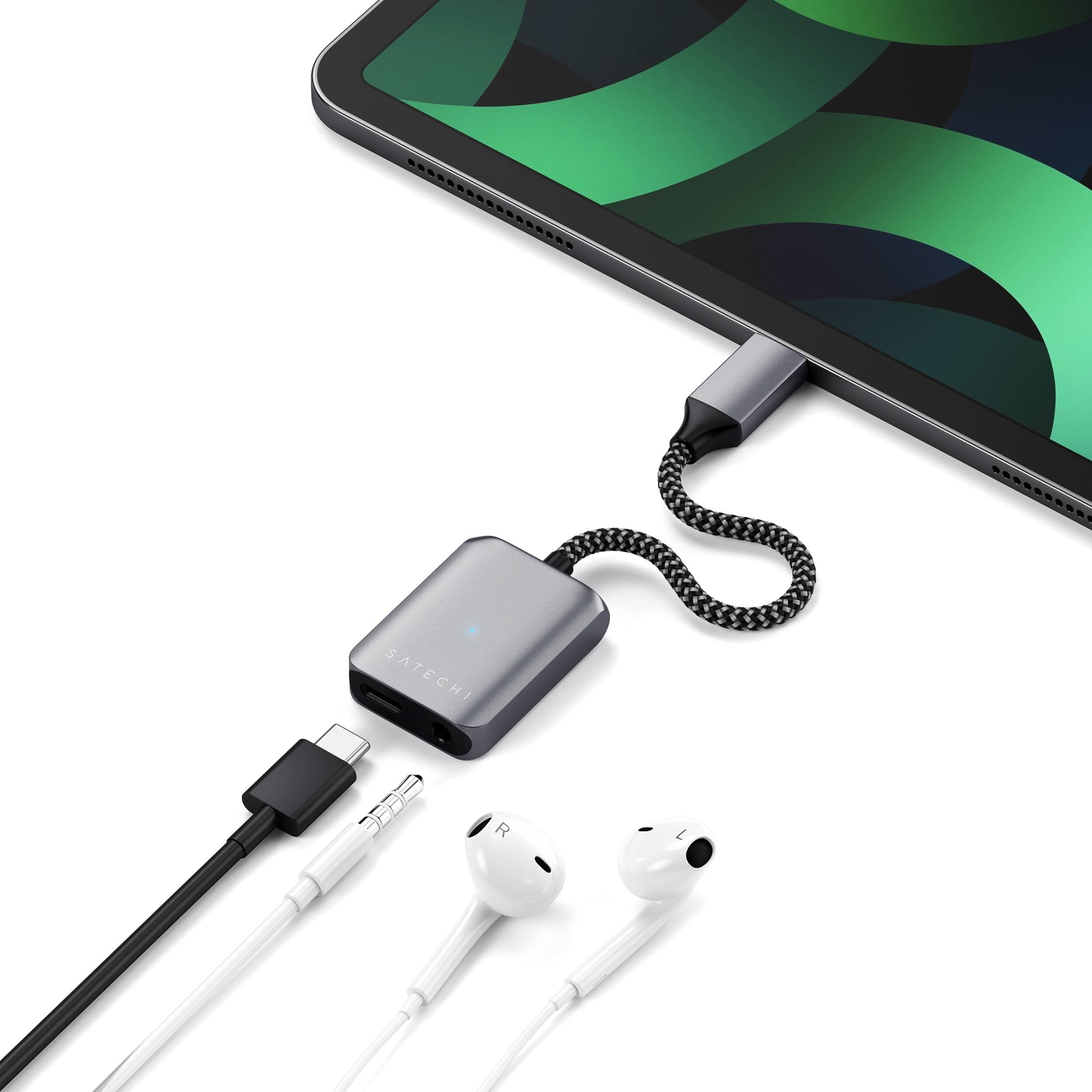 Satechi USB-C to 3.5 mm PD Audio Adapter