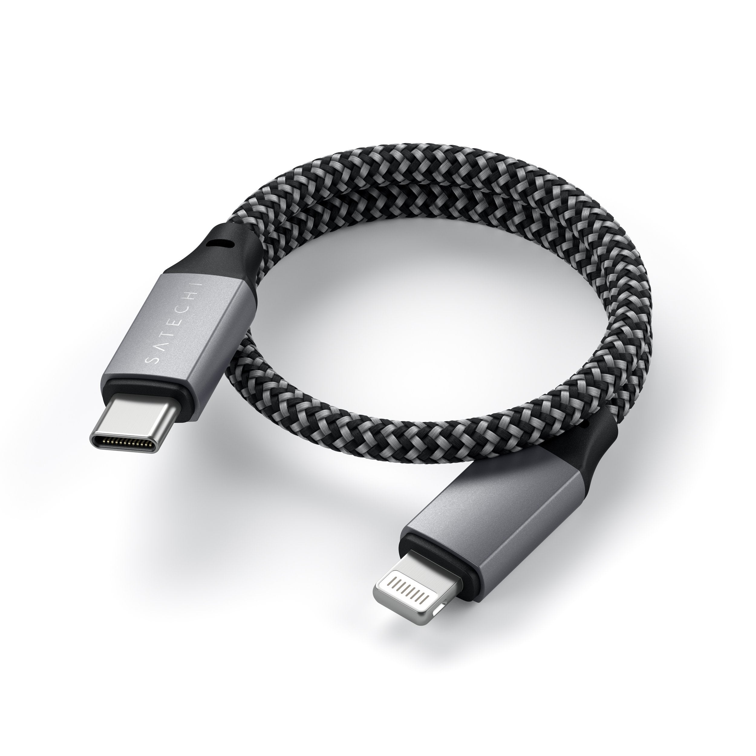 USB-C to Lightning Cable - 10 Inches Cables Satechi 