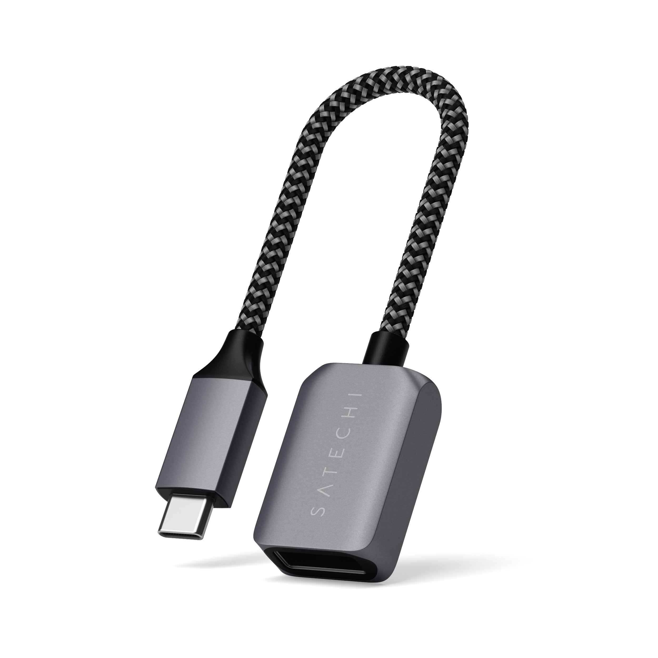 SATECHI Adaptador USB 3.0 USB-A Macho a USB-C - Plata - USB - LDLC