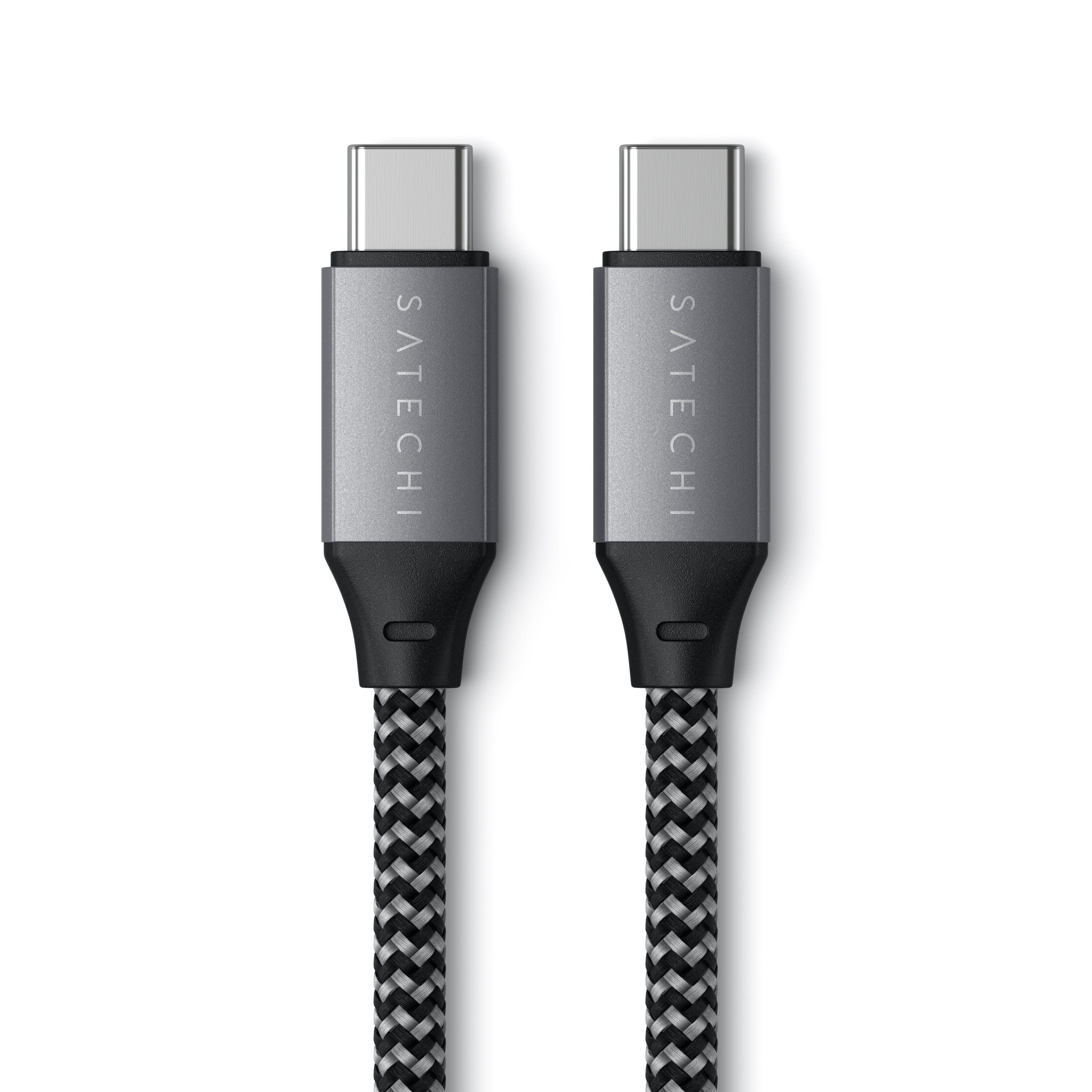 USB-C to USB-C 100W Charging Cable Cables Satechi Space Gray