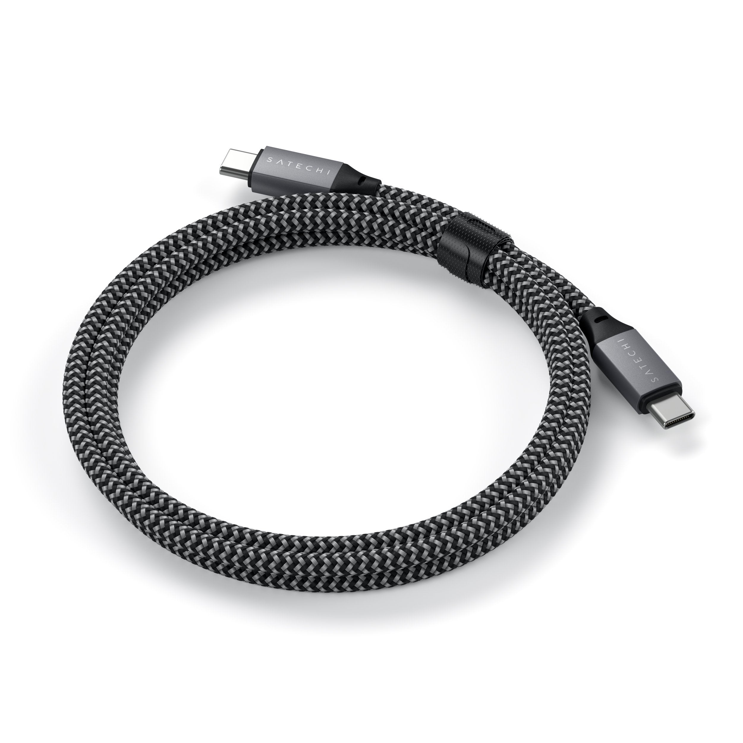Cable Satechi Lightning USB-C a Cable de Carga Mfi 25cm - Gris