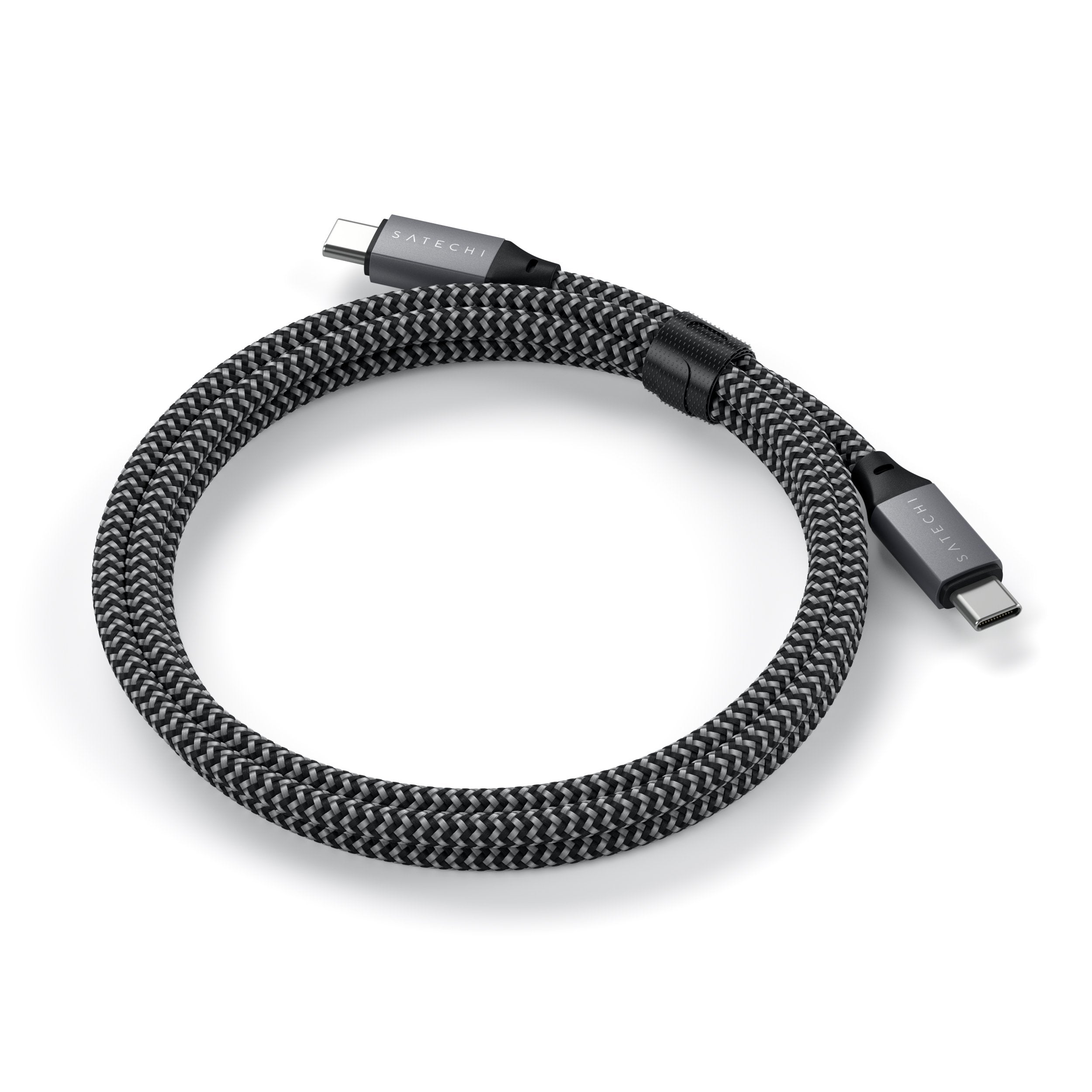 USB-C to USB-C 100W Charging Cable Cables Satechi Space Gray