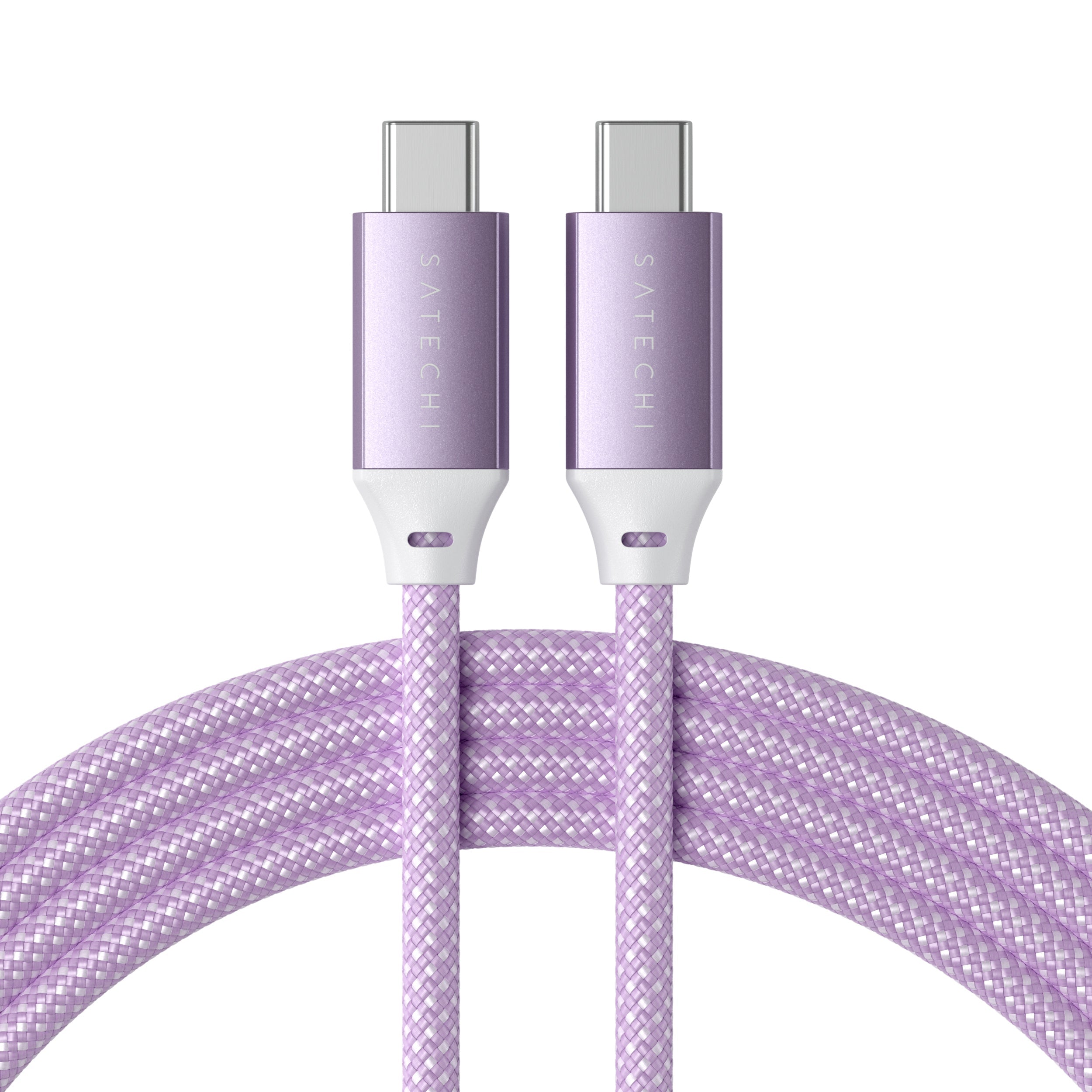 USB-C to USB-C 100W Charging Cable Cables Satechi Purple 