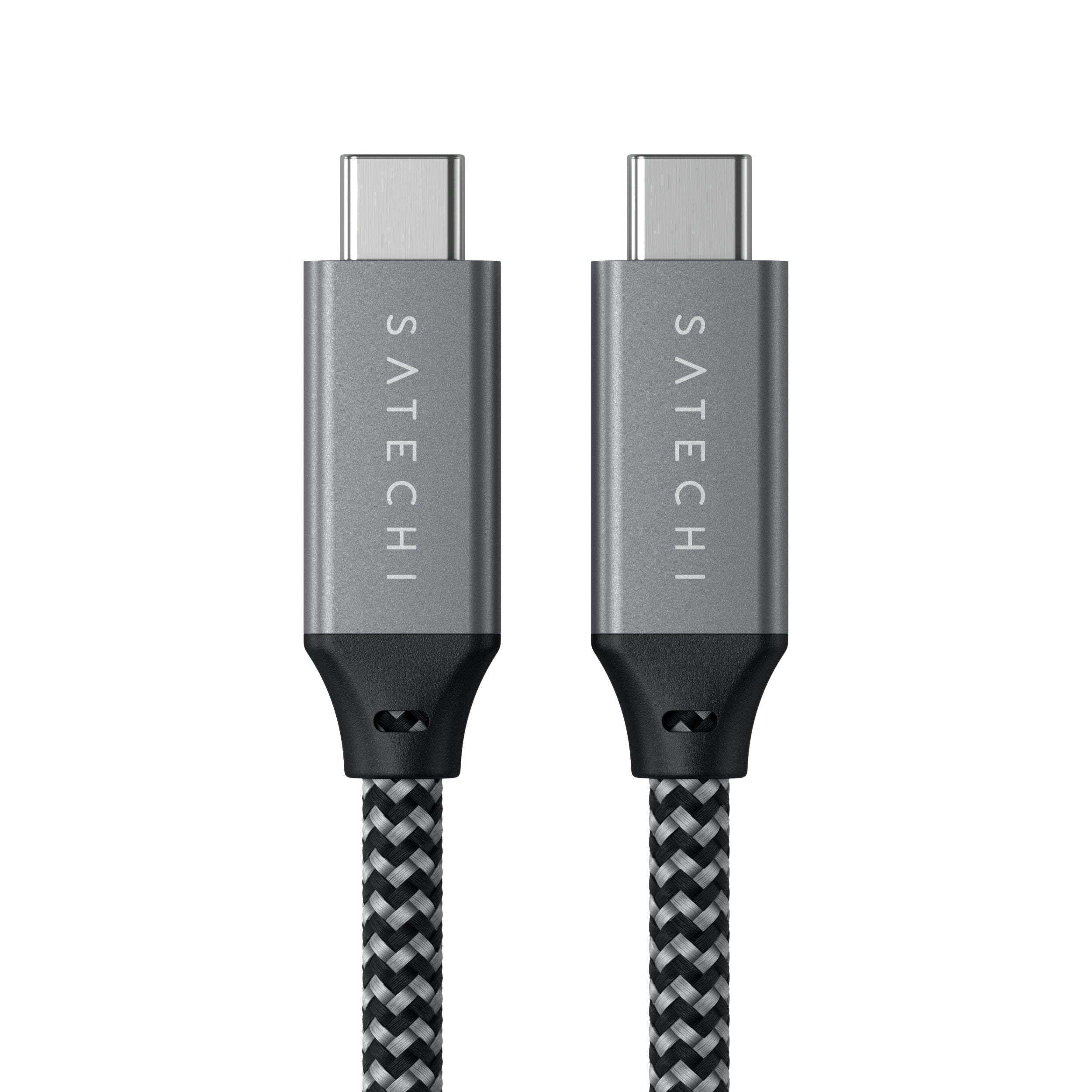 USB4 C-to-C Cable USB-C Satechi 2.6ft