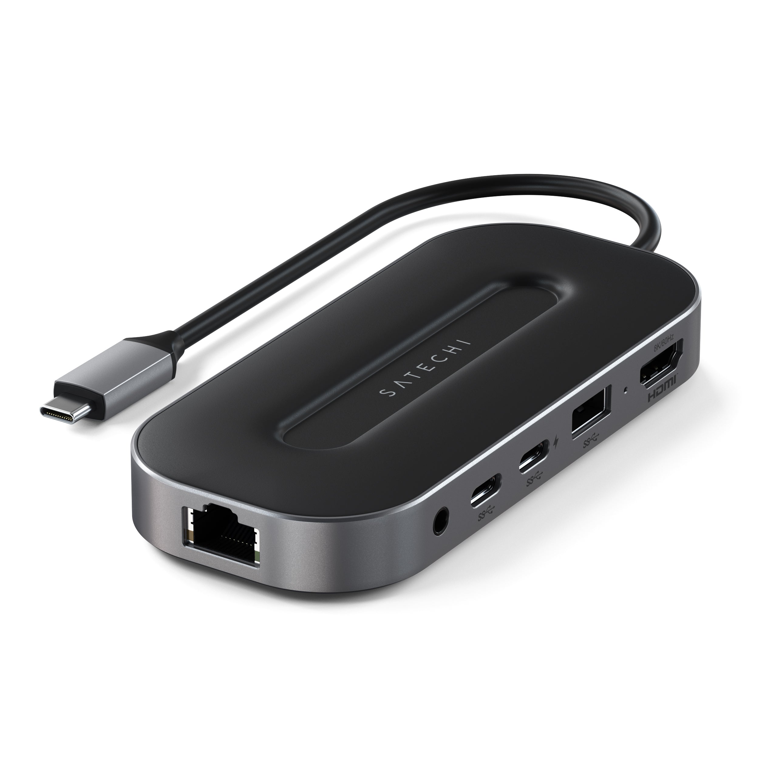 Hub USB-C Multiports On-The-Go Gris – Société POIRRIEZ