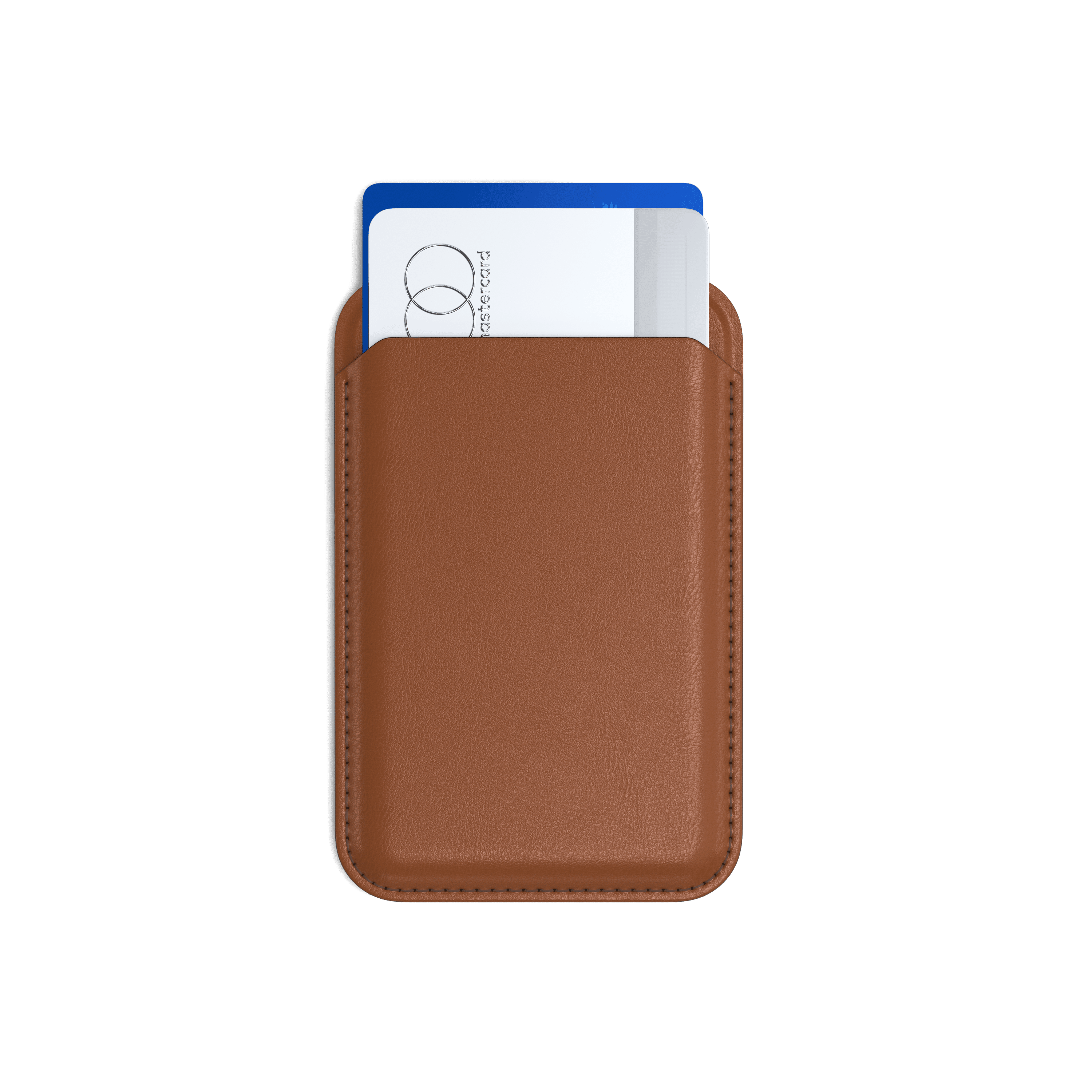 Satechi Vegan Leather Magnetic Wallet Stand (Brown)