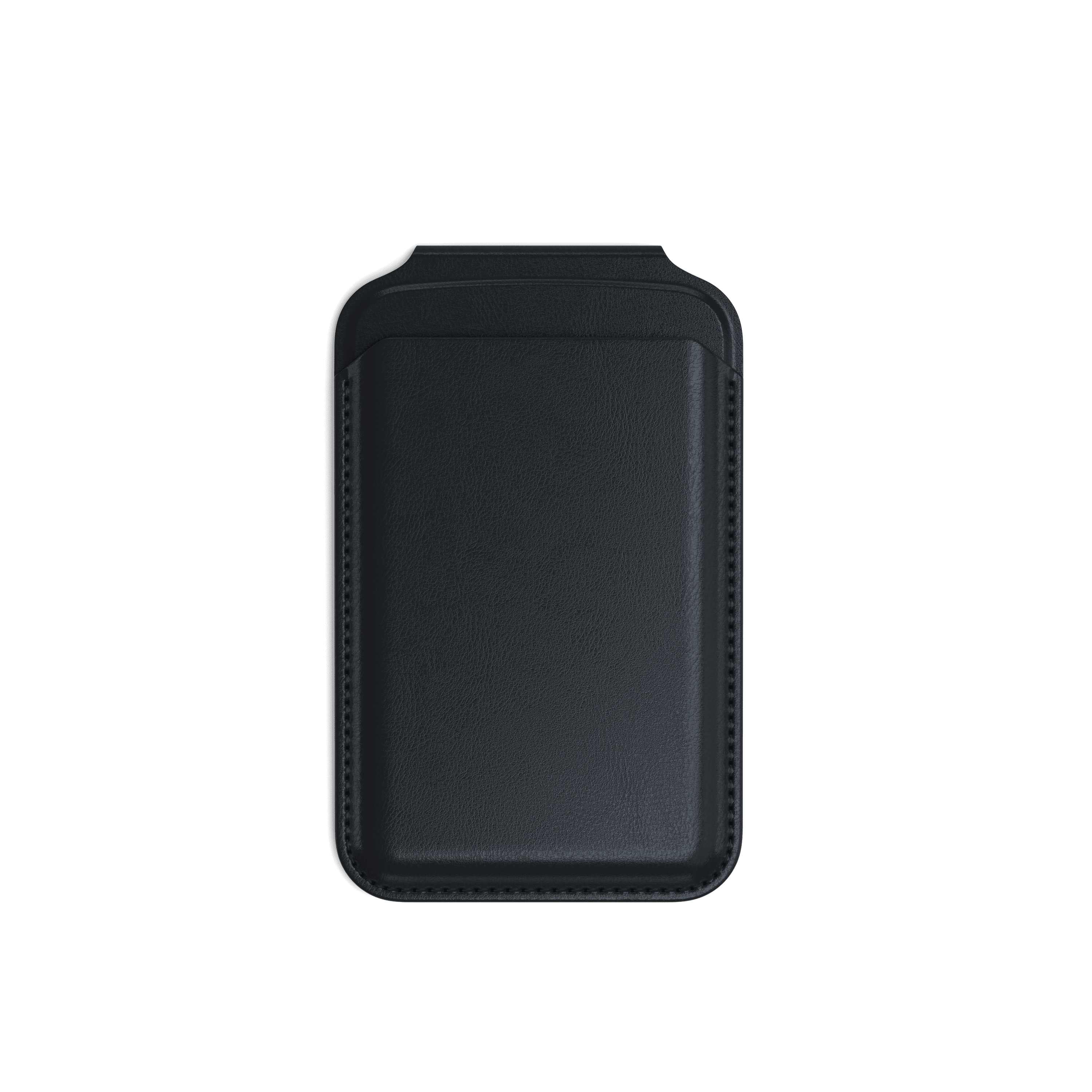 Vegan-Leather Magnetic Wallet Stand Satechi Black