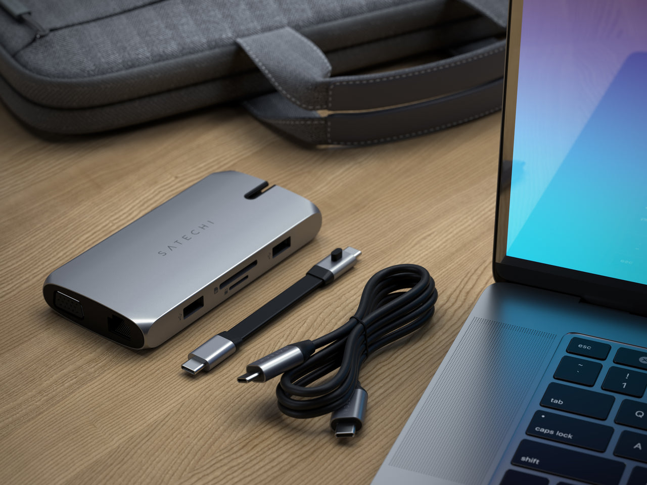 USB-C On-the-Go Multiport Adapter