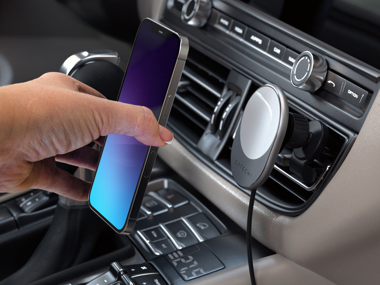 Magnetic Wireless Car Charger