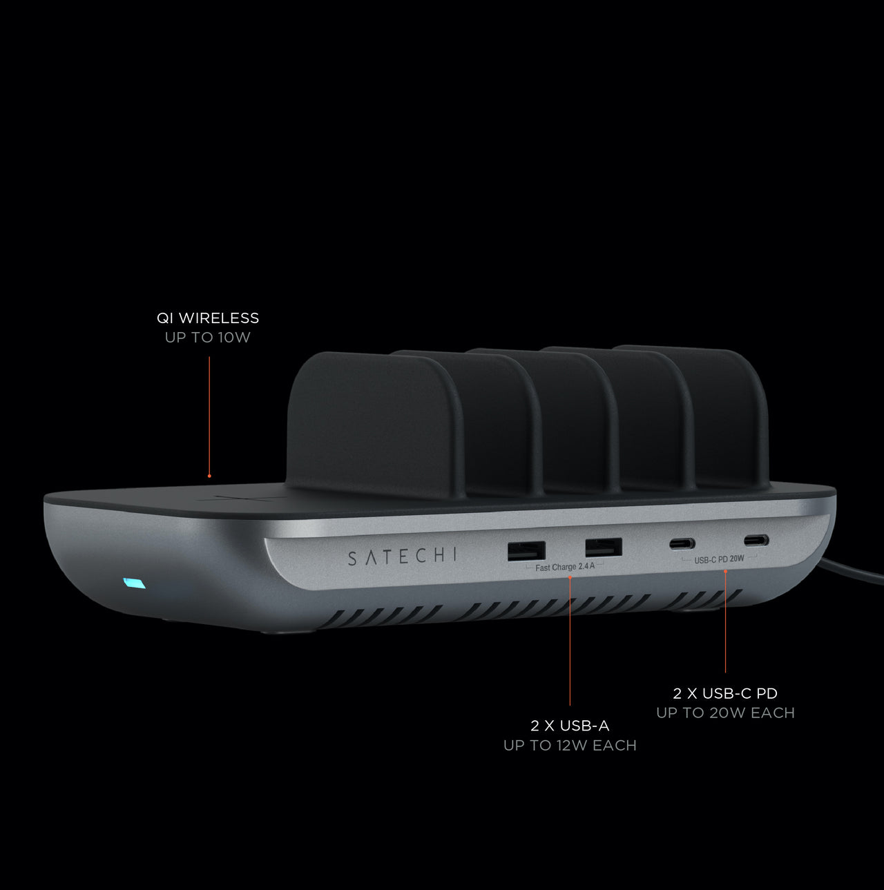 Dock5 Multi-Device Charging Station