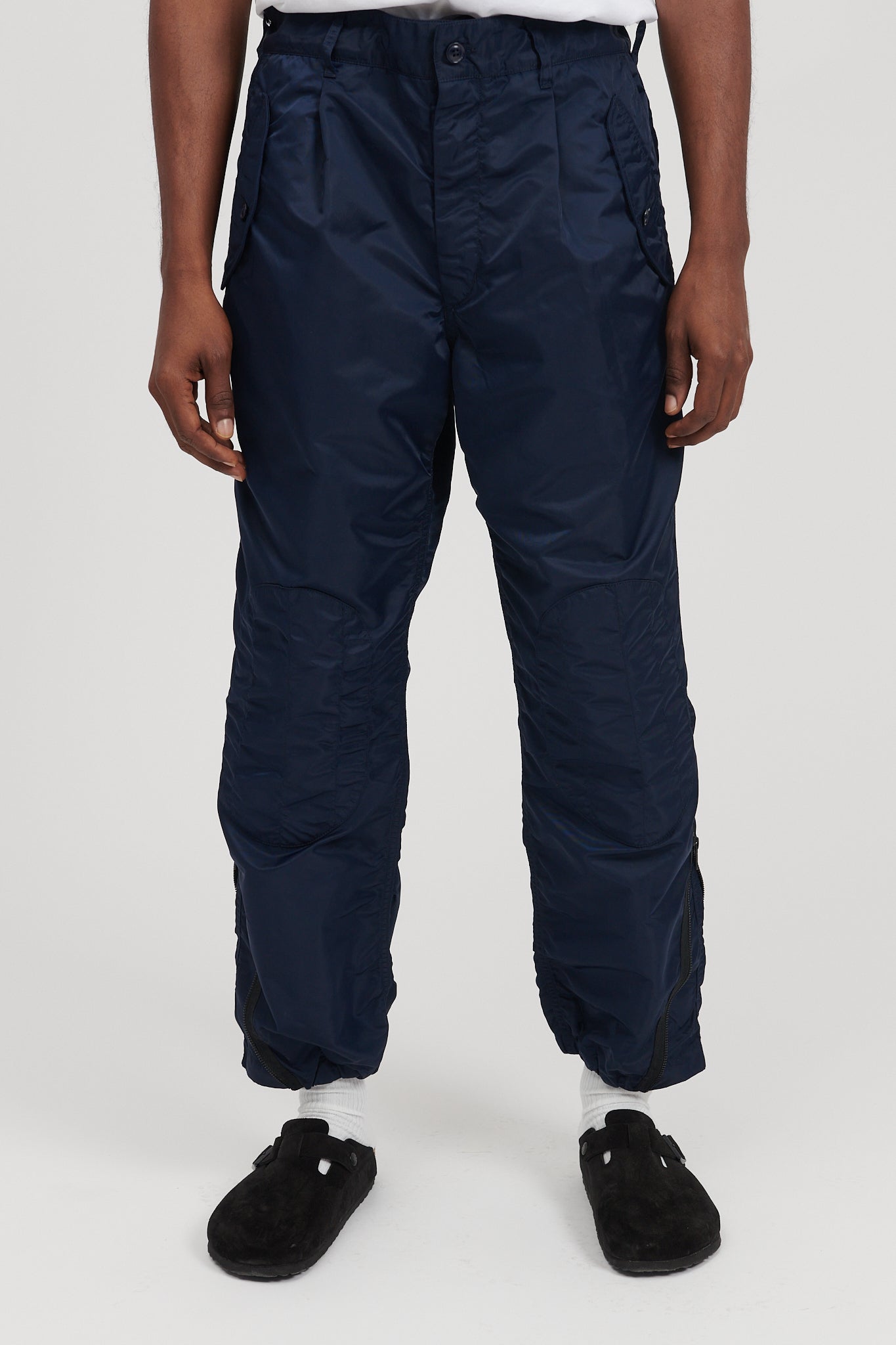 IAC Pant Flight Satin Nylon - Navy