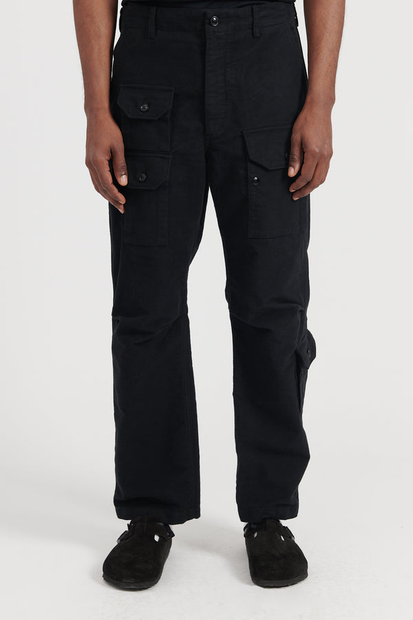 Fatigue Pant - Black 6.5oz Flat Twill – M5 Shop