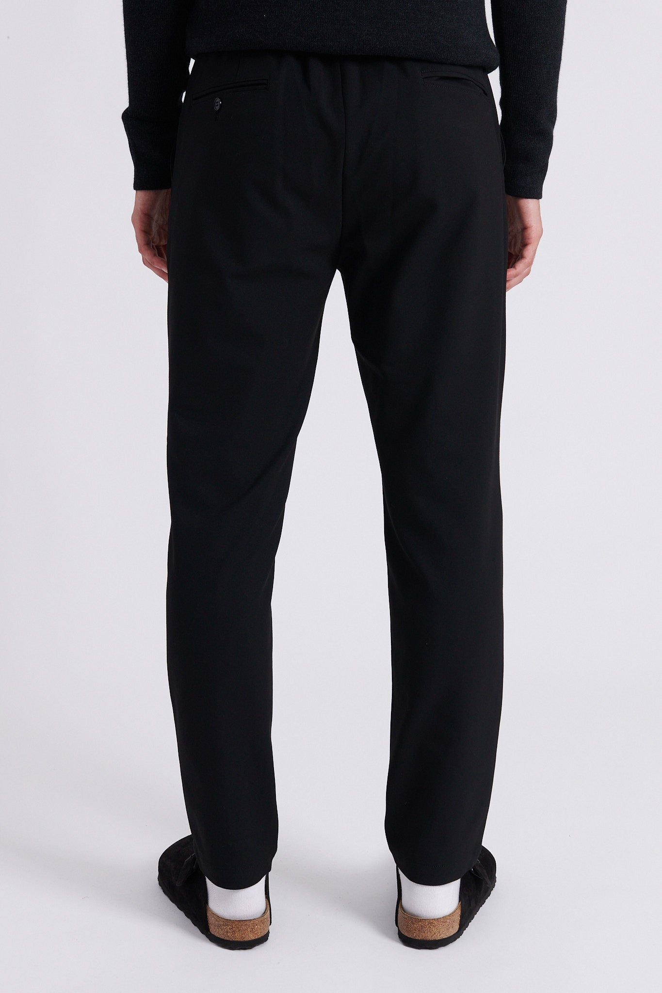 Tapered Easy Pants - Black