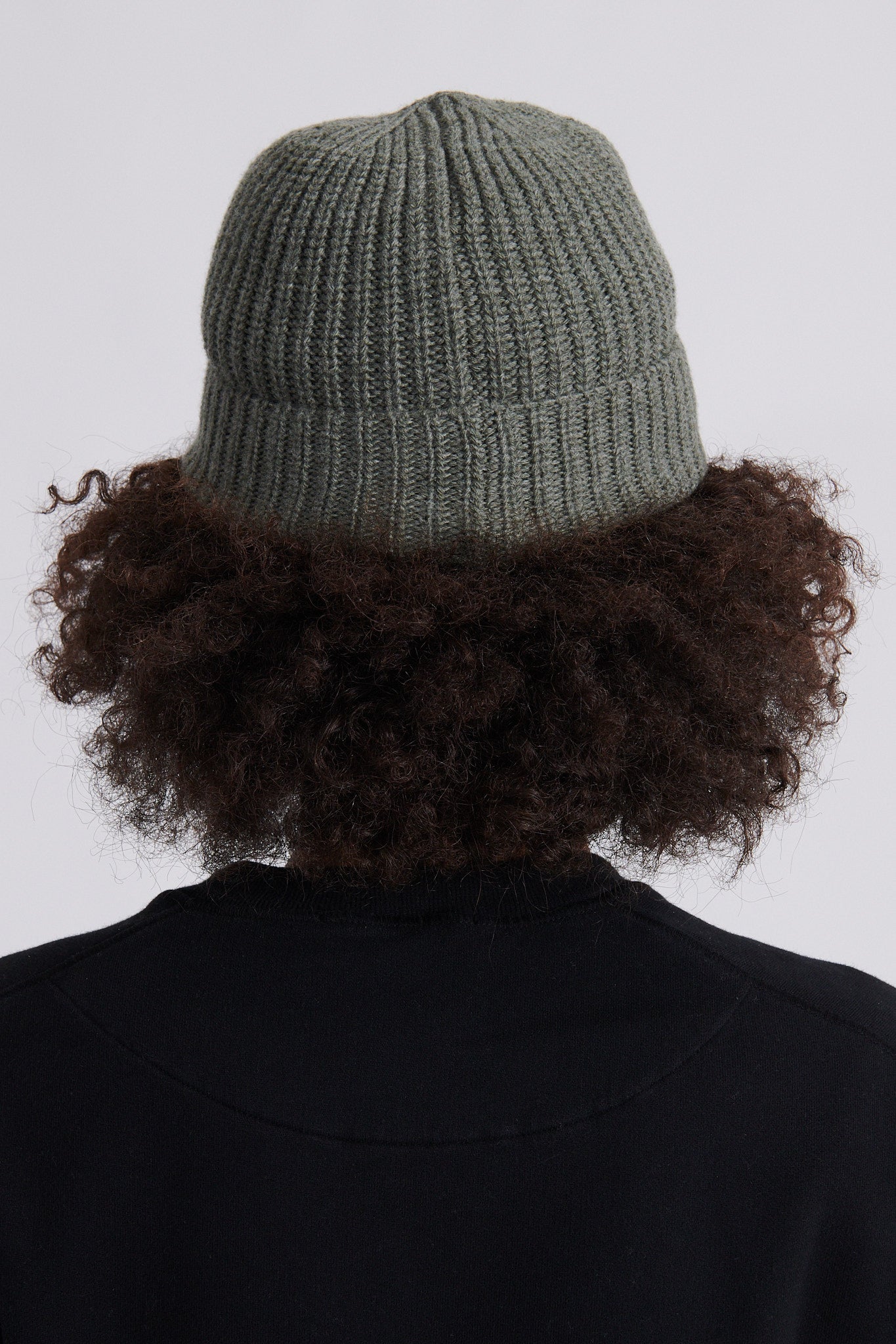 N10B5 Geelong Wool Knit Hat - Sage