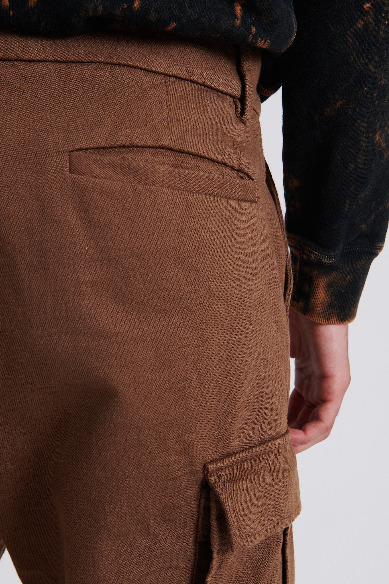 Ferodo Tober Heavy Cotton Twill Cargo Pants - Brown