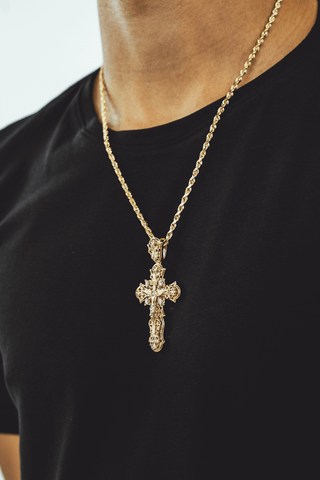 Simple Black White Cross Necklace Cross Hip Hop Necklace. - Temu